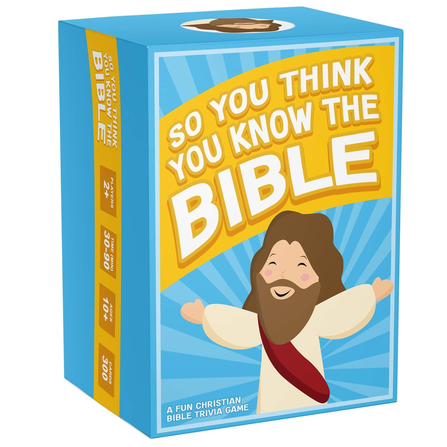 SO YOU THINK YOU KNOW THE BIBLE, a Fun Trivia Game for Families, Fellowships and Bible Study - Great Christian Gift