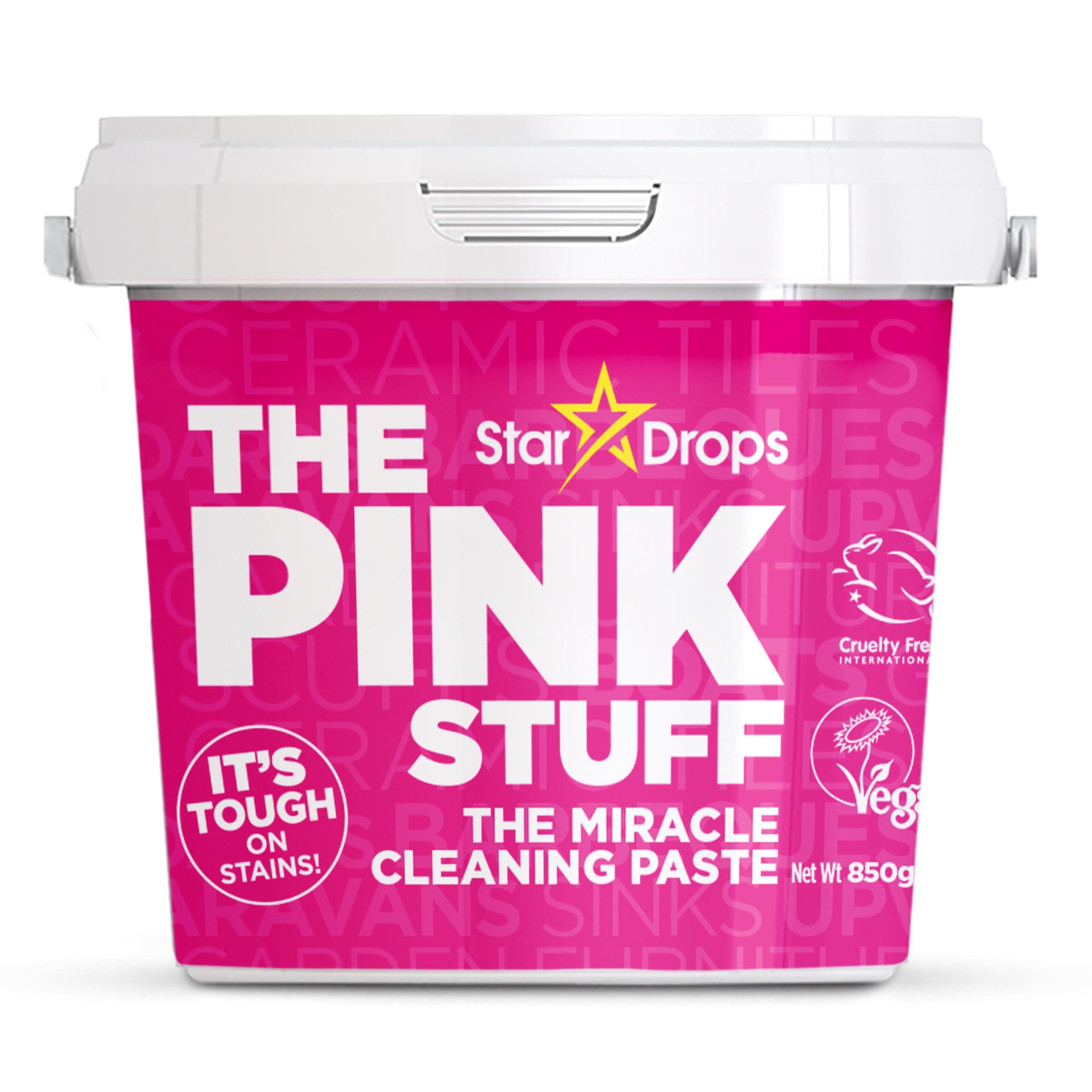 The Pink Stuff Miracle Cleaning Paste 850g - The Powerful All Purpose Multi Surface Cleaner For Ovens Bathrooms Kitchens And More