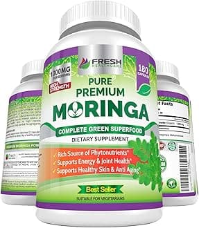 Moringa Oleifera -180 Capsules