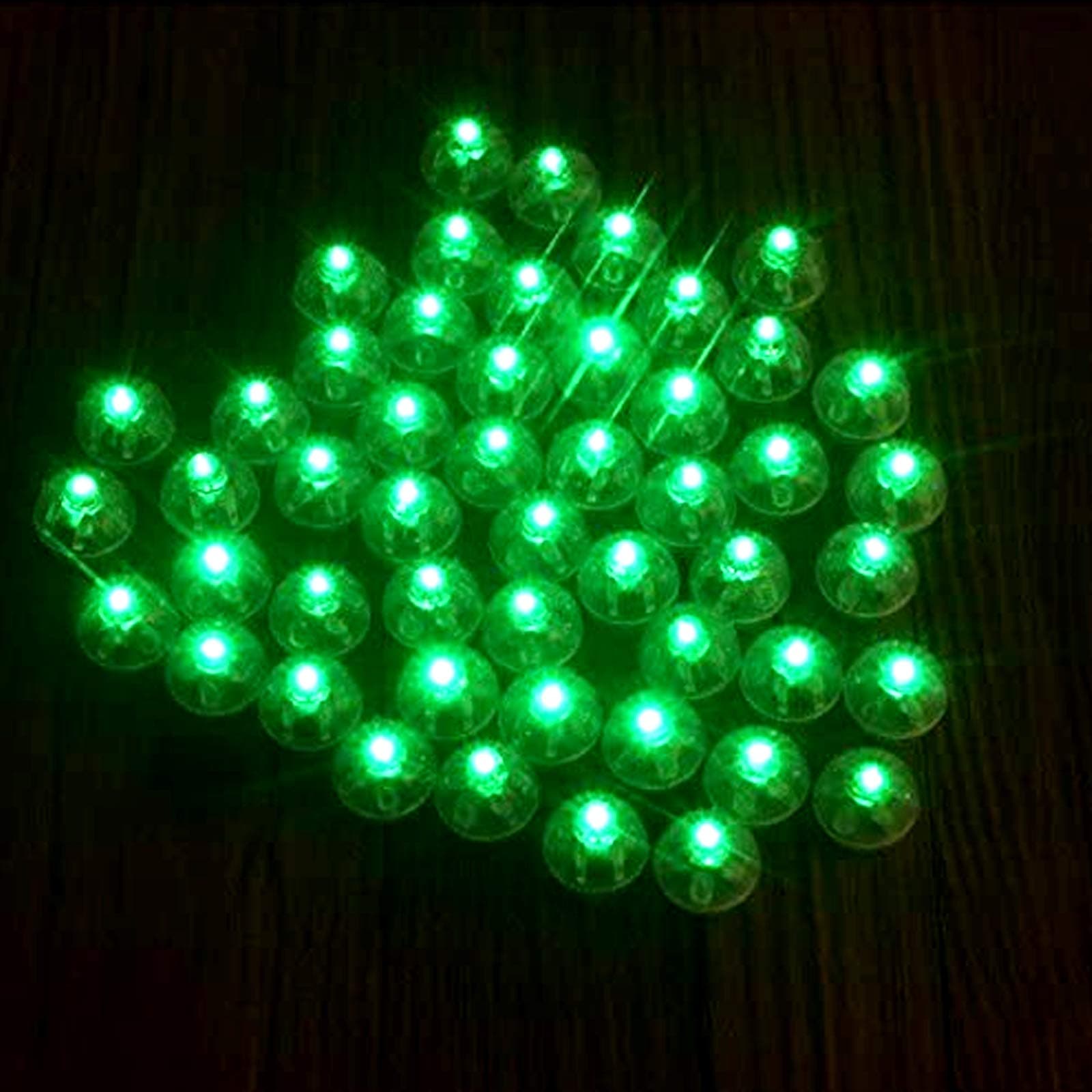 Neo LOONS® 100pcs/lot 100 X Green Round Led Ball Lamp Balloon Light long standby time for Paper Lantern Balloon Light Party Wedding Decoration