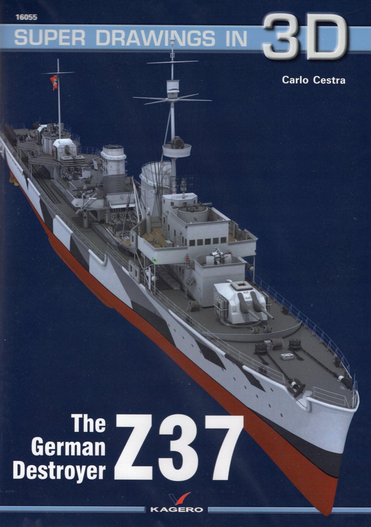 The German Destroyer Z37: 16055 (Super Drawings in 3D) Paperback – 7 Mar. 2018