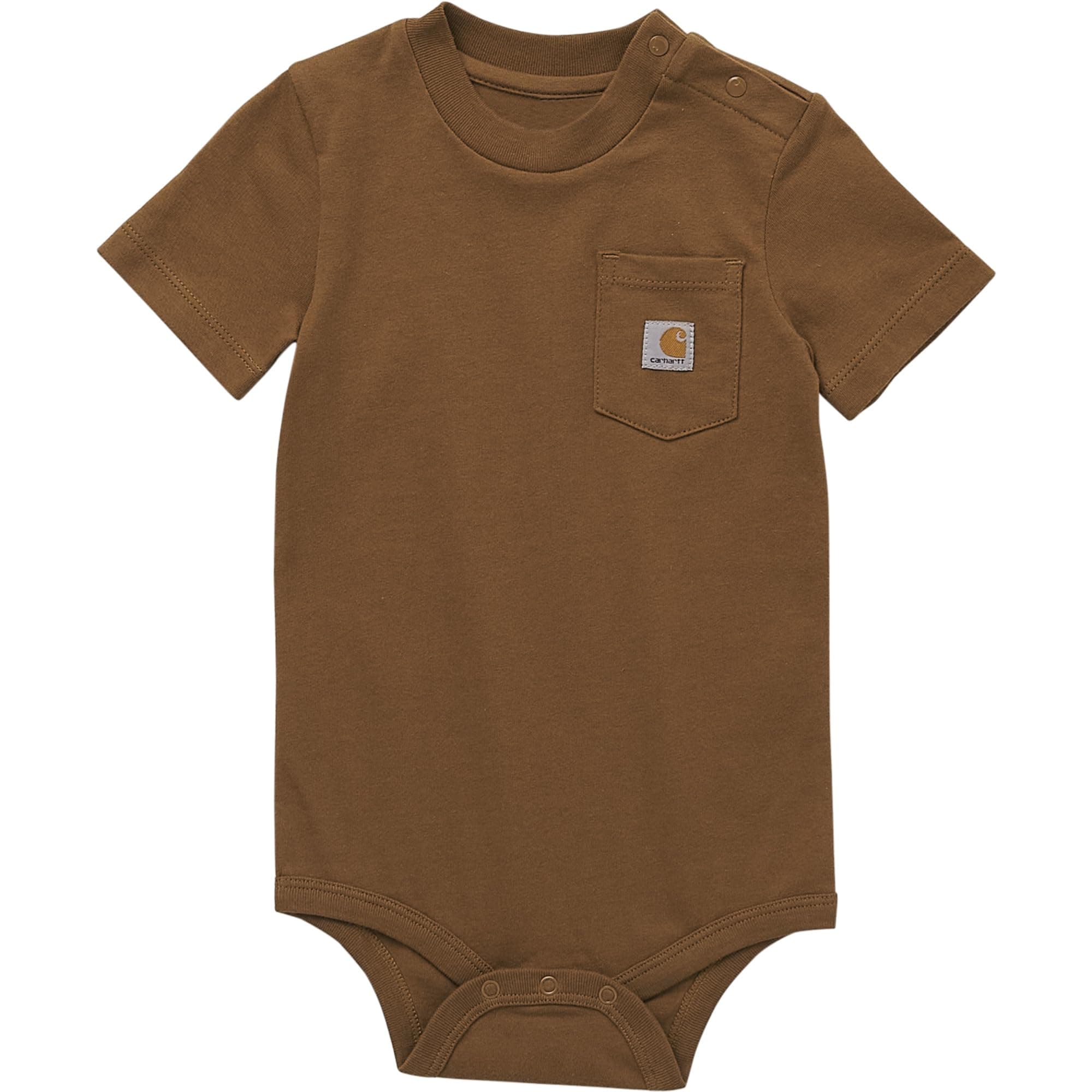 Unisex Baby, Short-sleeve Bodysuit Pocket T-shirt