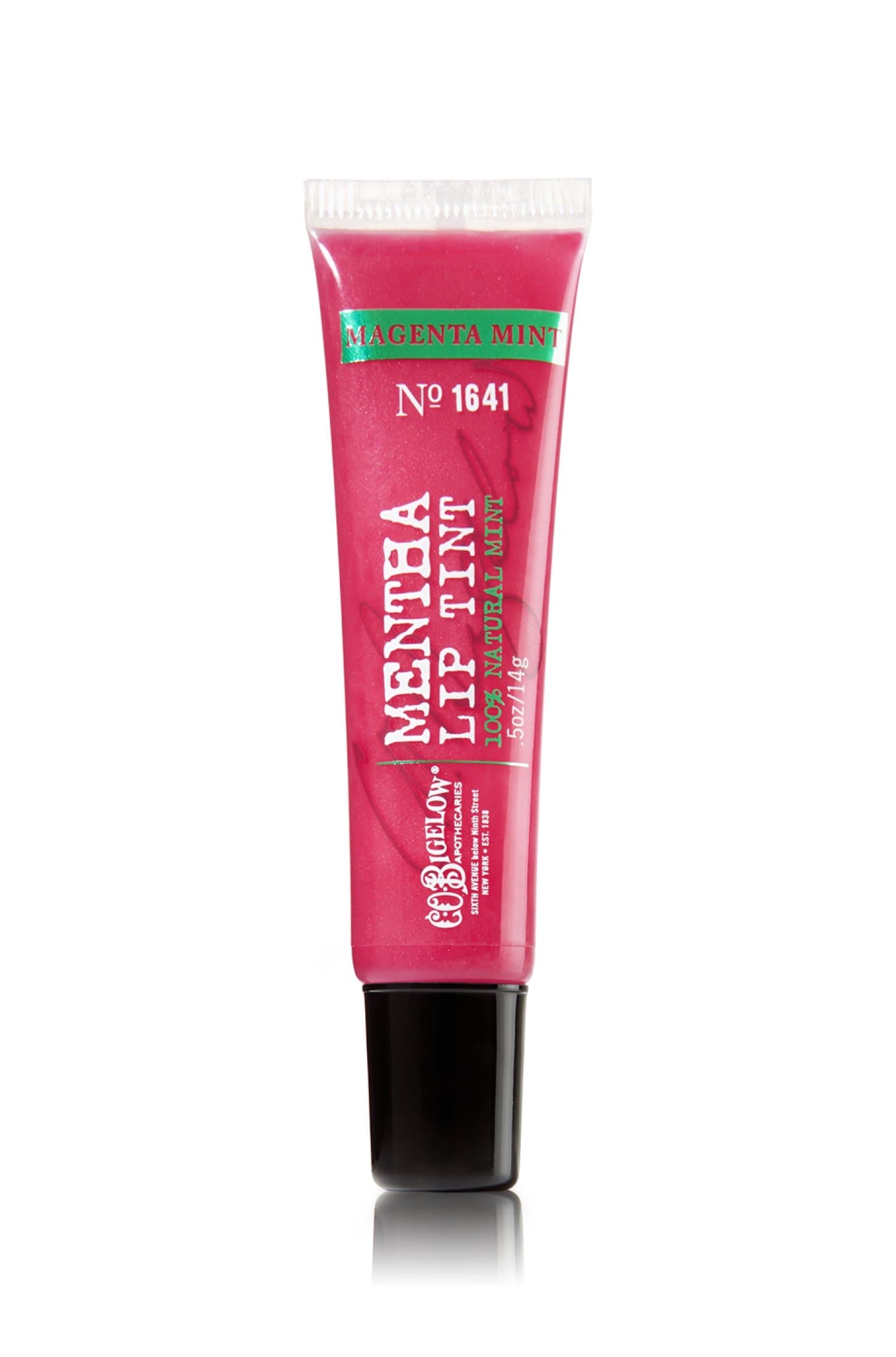 Bath & Body Works C.O. Bigelow No 1641 Magenta Mint Mentha Lip Tint 0.5 oz (14 g) NEW STYLE PACKAGING by C.O. Bigelow