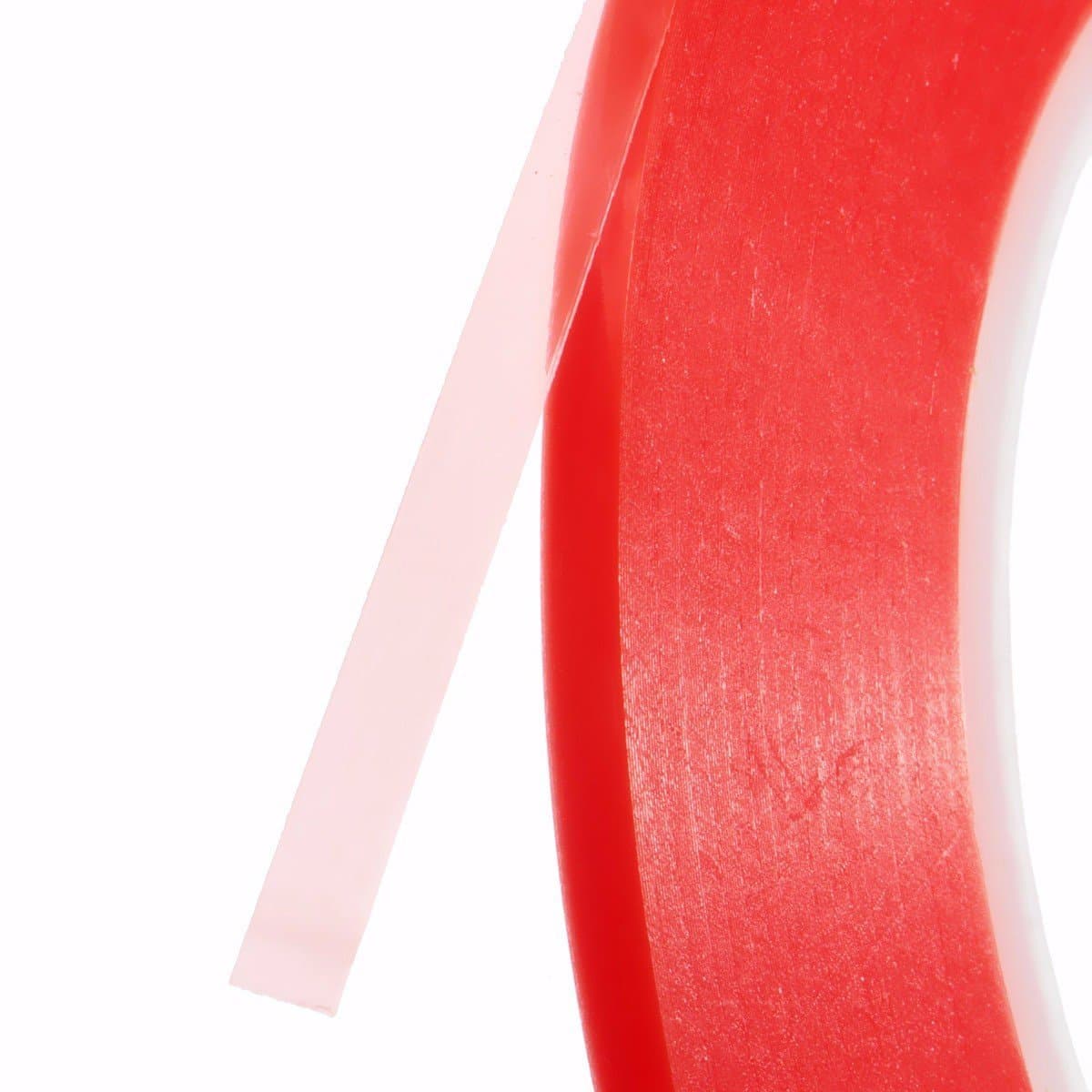 ELA Strong Acrylic Adhesive Clear Heat Resistant Double-Sided Transparent Tape (6 mm x 25 m)