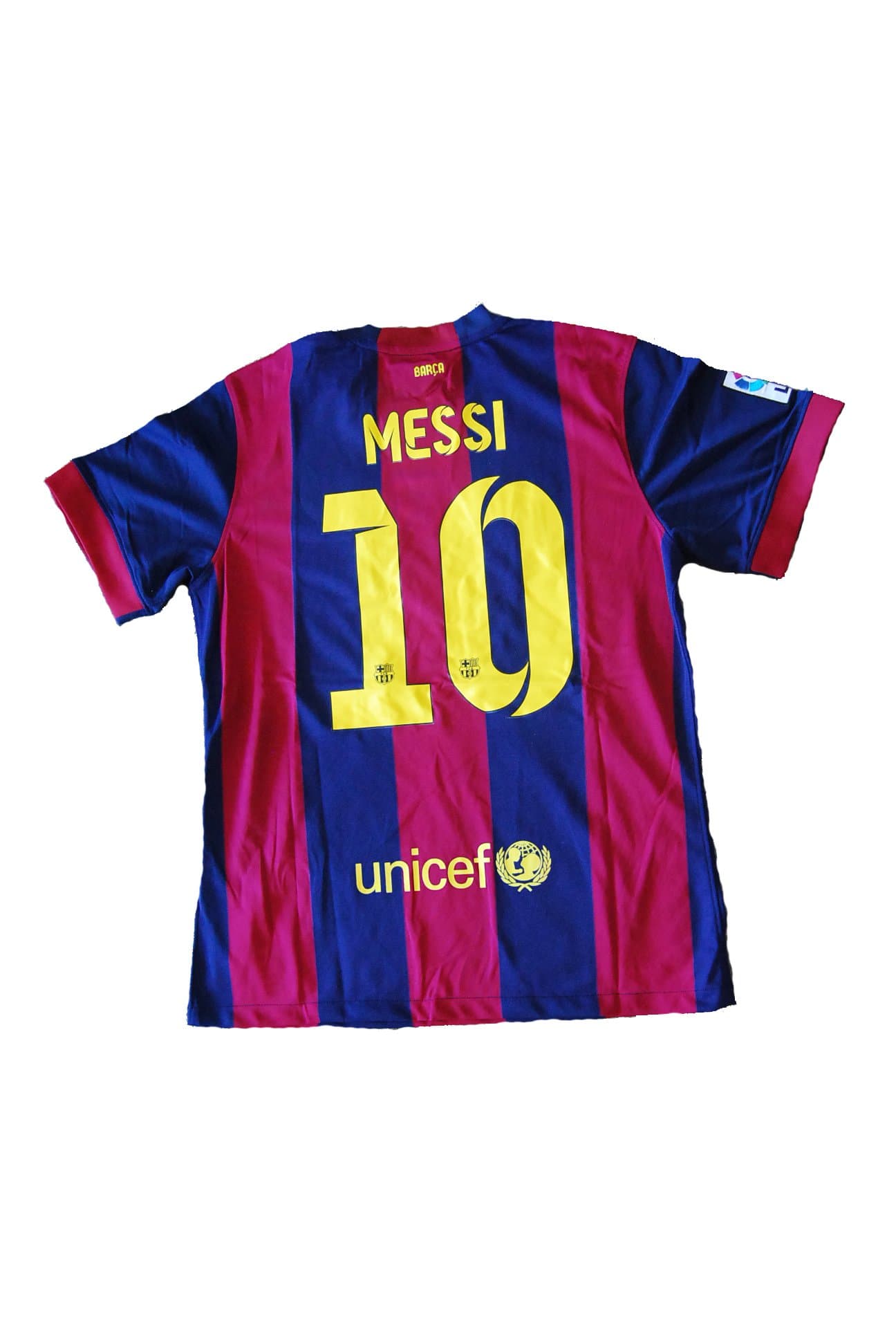 MESSI #10 Barcelona Home Soccer Jersey 2014/15 size S
