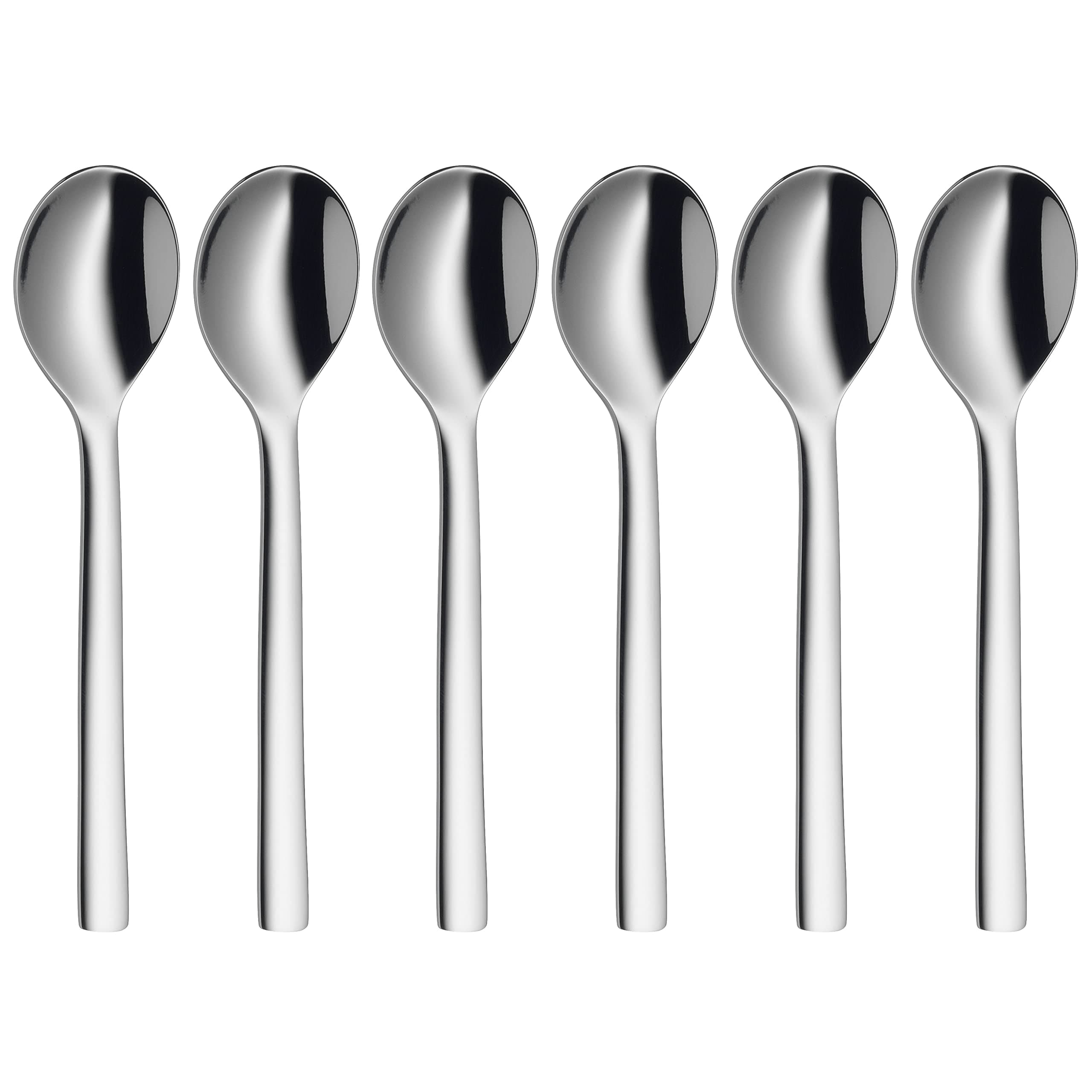Nuova Set of 6 Coffee Spoons 11 cm Cromargan Polished Stainless Steel Dishwasher Safe