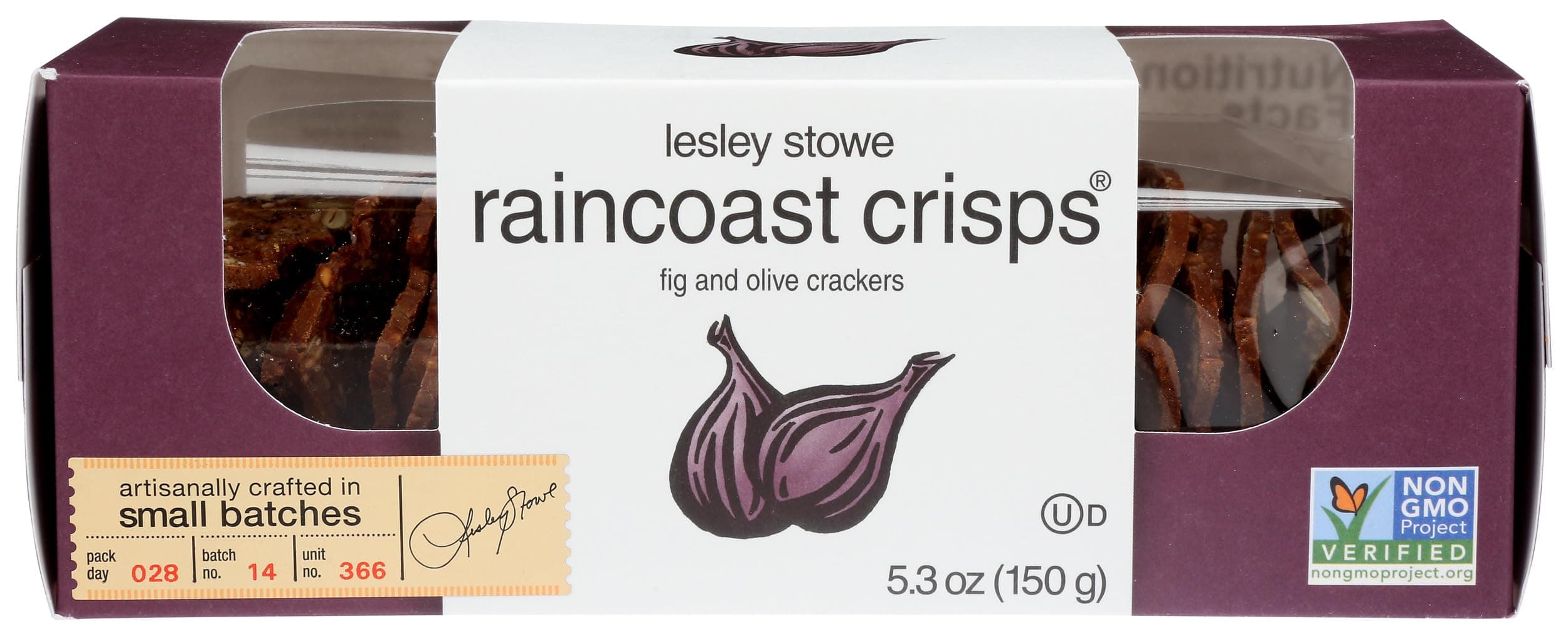 Raincoast Crisps, Crisps Fig Olive, 5.3 Ounce