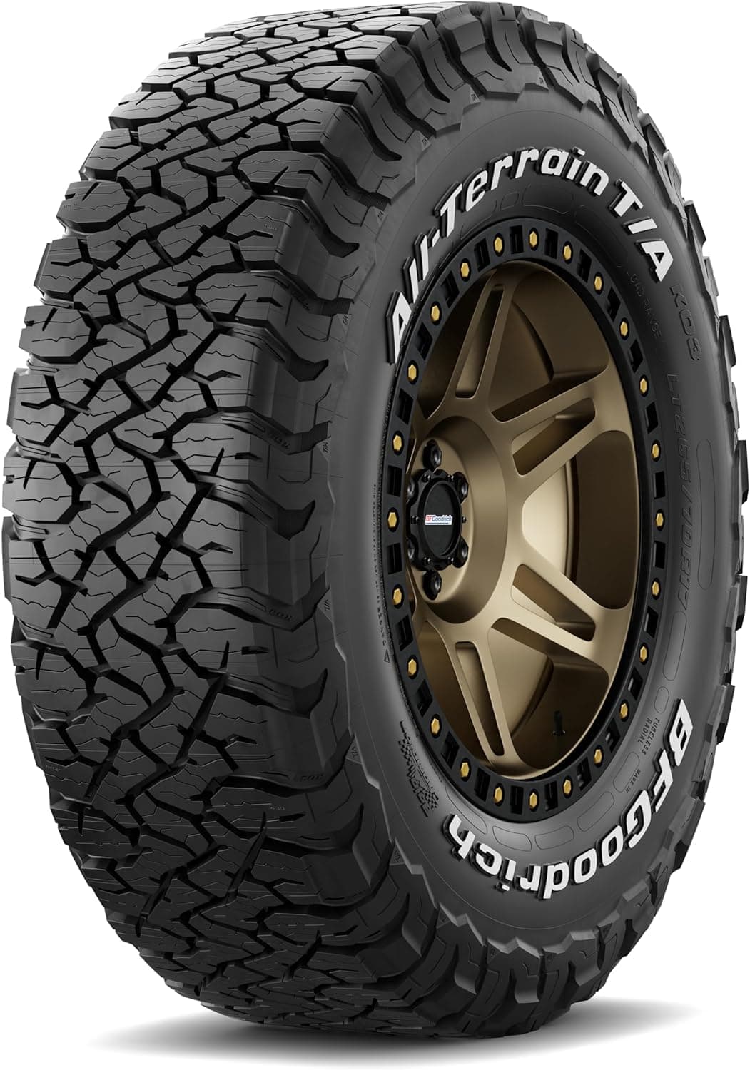 All-Terrain T/A KO3 Car Tire for Light Trucks, SUVs, and Crossovers, LT275/70R18/E 125/122S