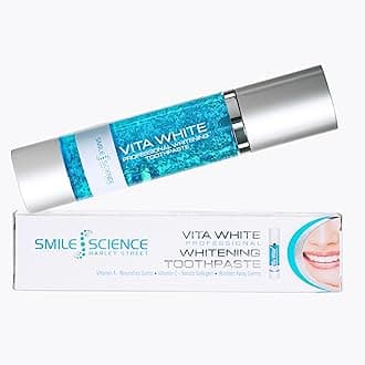 Professional Vita-White Teeth Whitening Toothpaste - Stain Removal Toothpaste - 100% Enamel Safe - Includes Vitamin A, B, & C - Rapid Results - Vegan - Clinically Proven