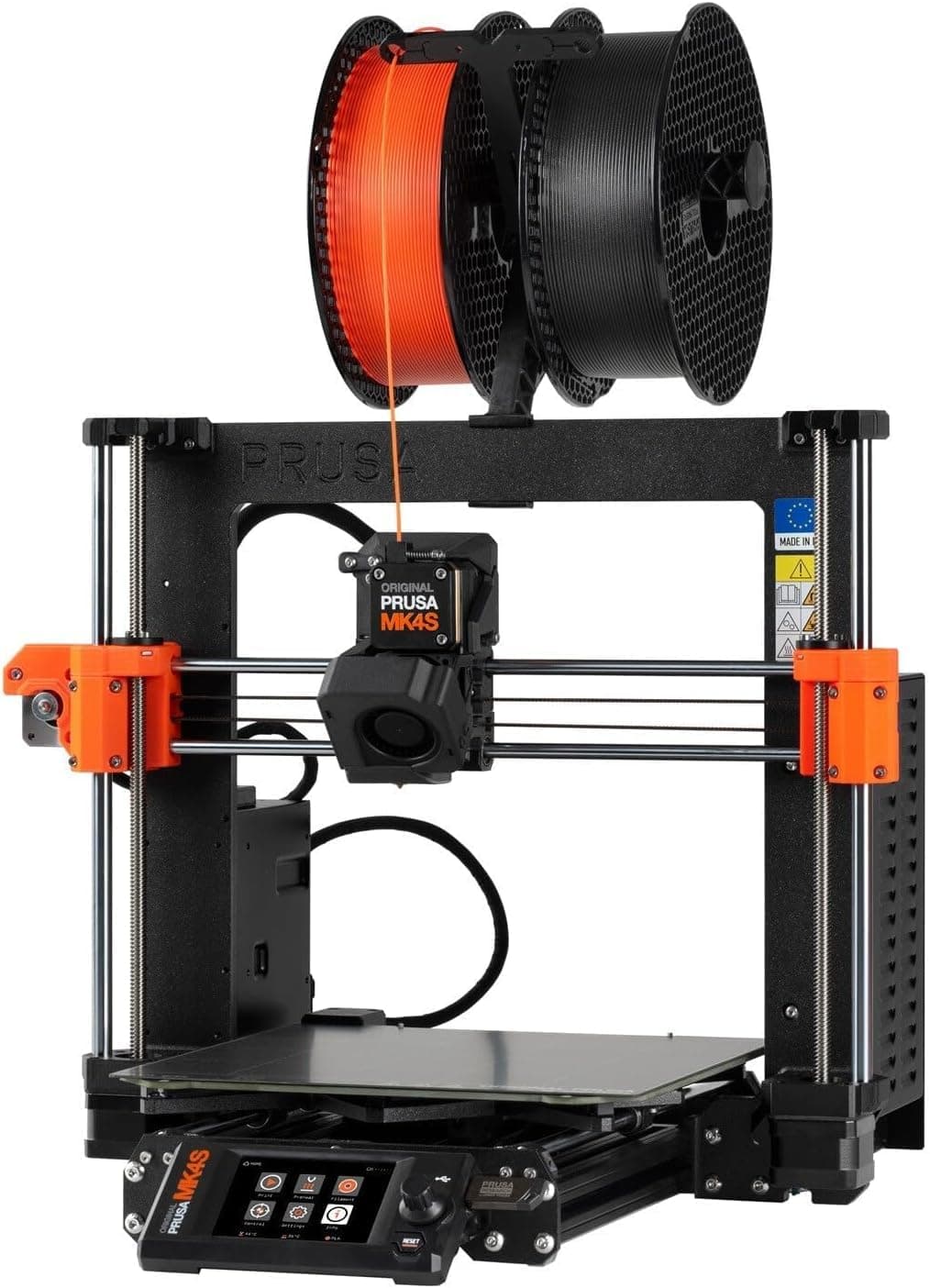 Original Prusa MK4S 3D Printer Kit, Removable Print Sheet, Self-Calibration, with Filament, Build Size 250 x 210 x 220 mm
