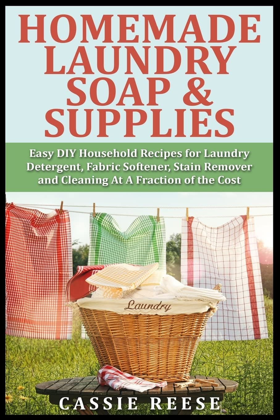 Homemade Laundry Soap & Supplies: Easy DIY Household Recipes for Laundry Detergent, Fabric Softener, Stain Remover and Cleaning At A Fraction of the Cost