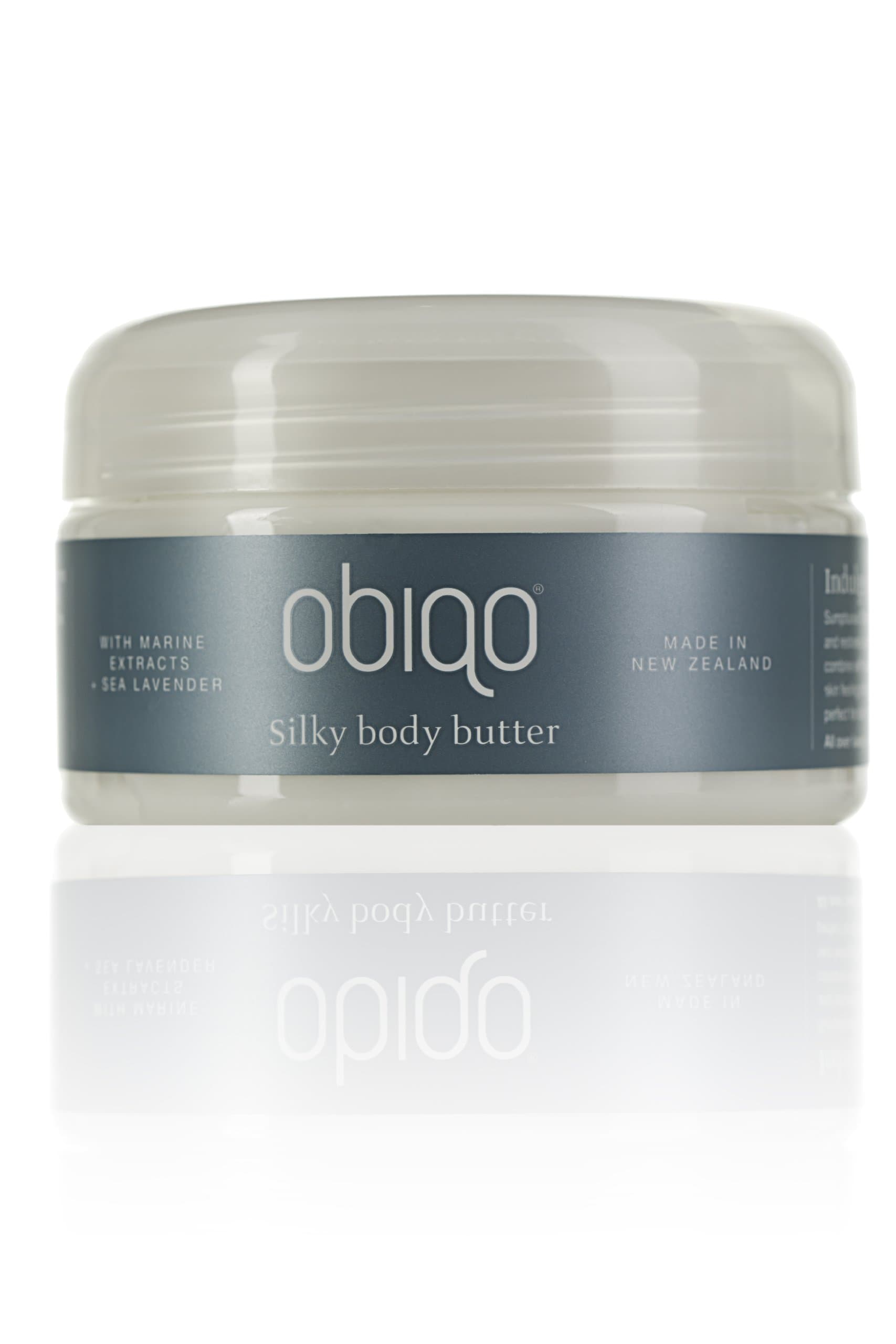 Obiqo Silky Body Butter With Marine Extracts and Sea Lavender 8.45 oz From Ingredients Native to New Zealand