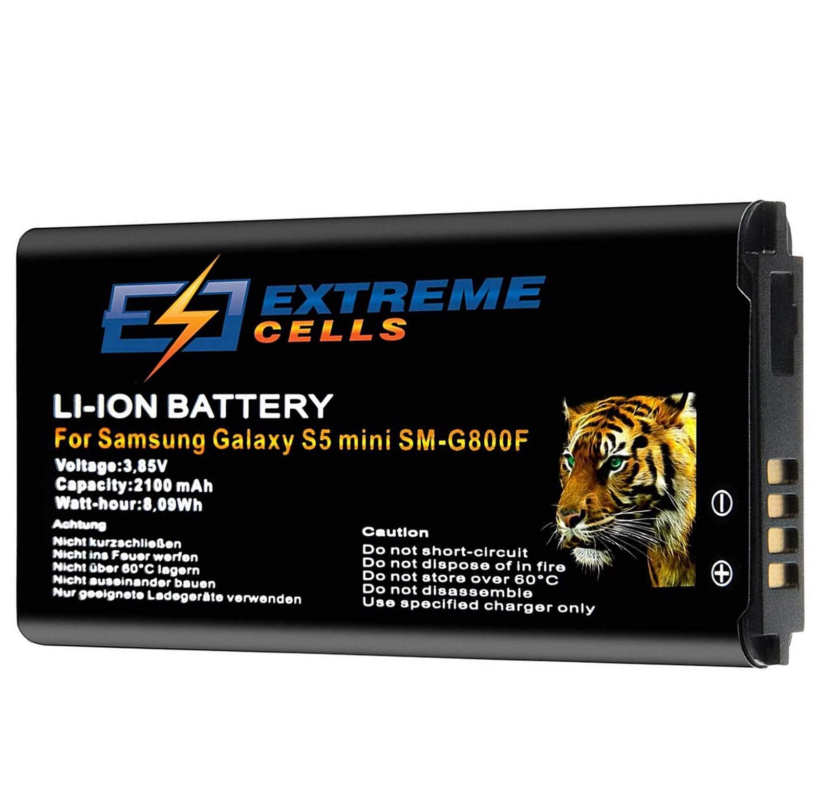 ExtremecellsBattery for Samsung Galaxy S5 SM- mini G800F BG800 Battery-Eb