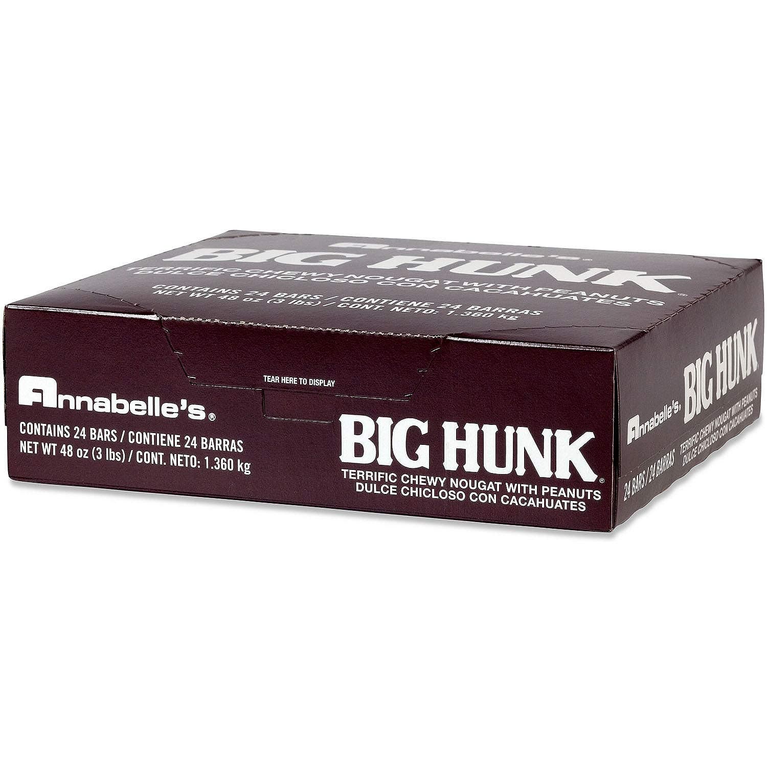 Big Hunk Annabelle's Candy Bar, 1.8-Ounce Bars (Pack of 24)