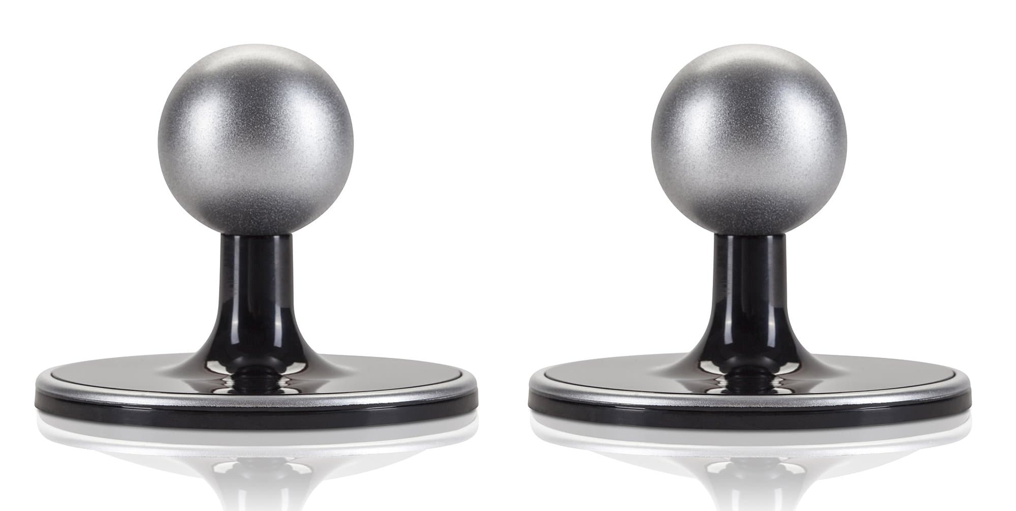 Arlo Certified Accessory - Magnetic Wall Mounts - Set of 2, Indoor or Outdoor Use, Compatible with Arlo Ultra, Ultra 2, Pro 3, Pro 4 and Pro 3 Floodlight Cameras, Black - VMA5001