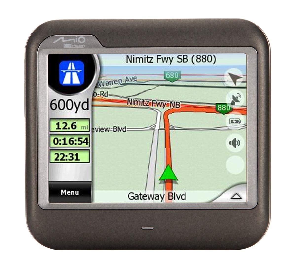 Mio DigiWalker C230 3.5-Inch Portable GPS Navigator