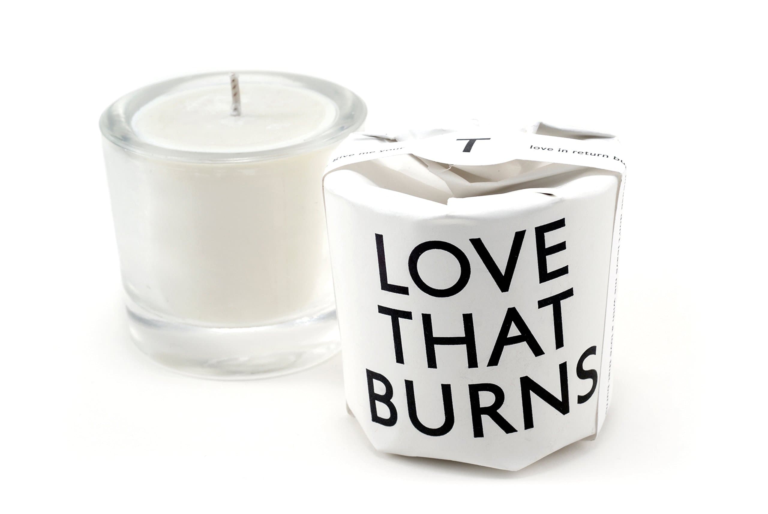 Tatine - Love That Burns Scented Candle (Non-GMO Soy + Vegetable Wax Blend)