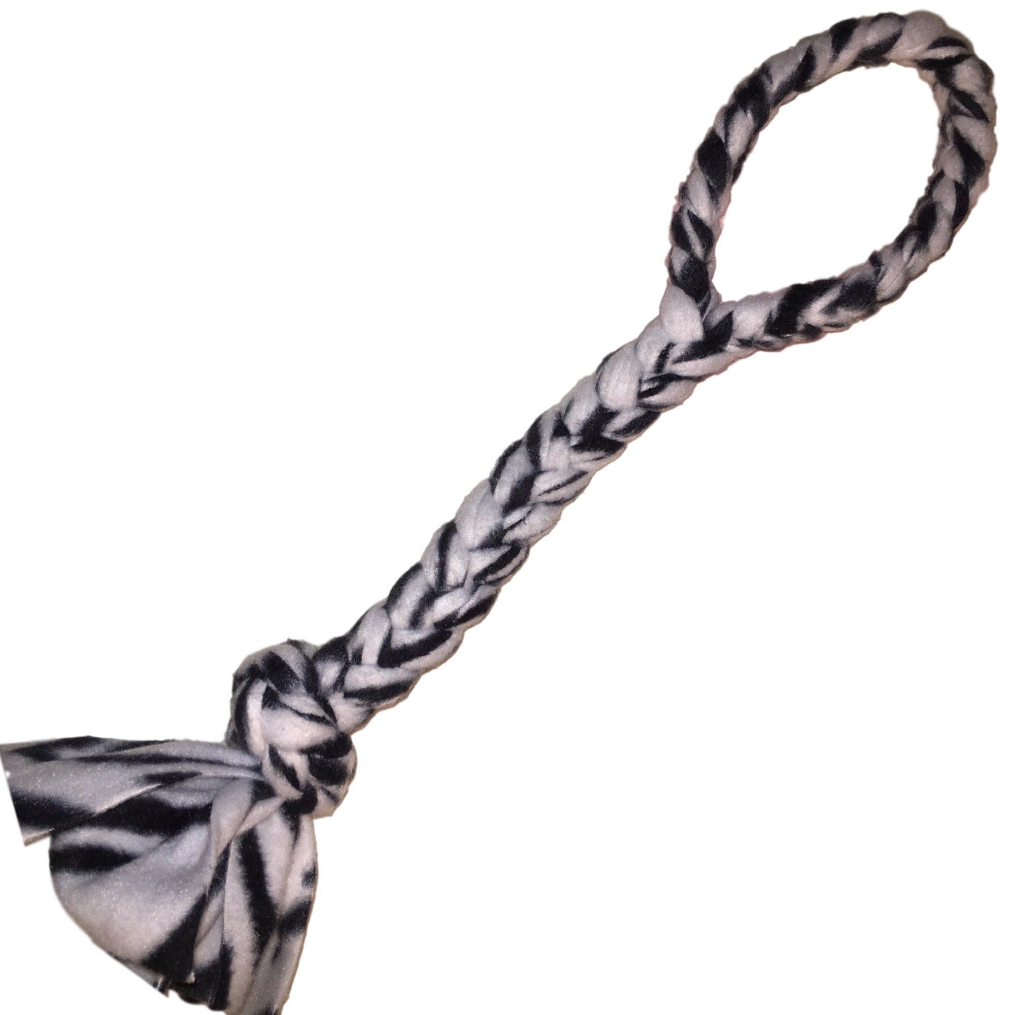 Dukes Digs Quality Pet ProductsDog Toy Made in USA - Tug of War Dog Chew Toy Interactive Training Tool and Teething Toy (Multicolor Large)