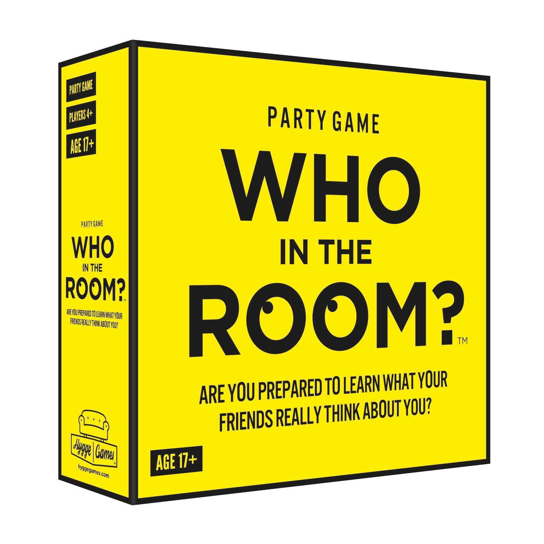 Hygge Games Who In The Room? Party Gamef Yellow