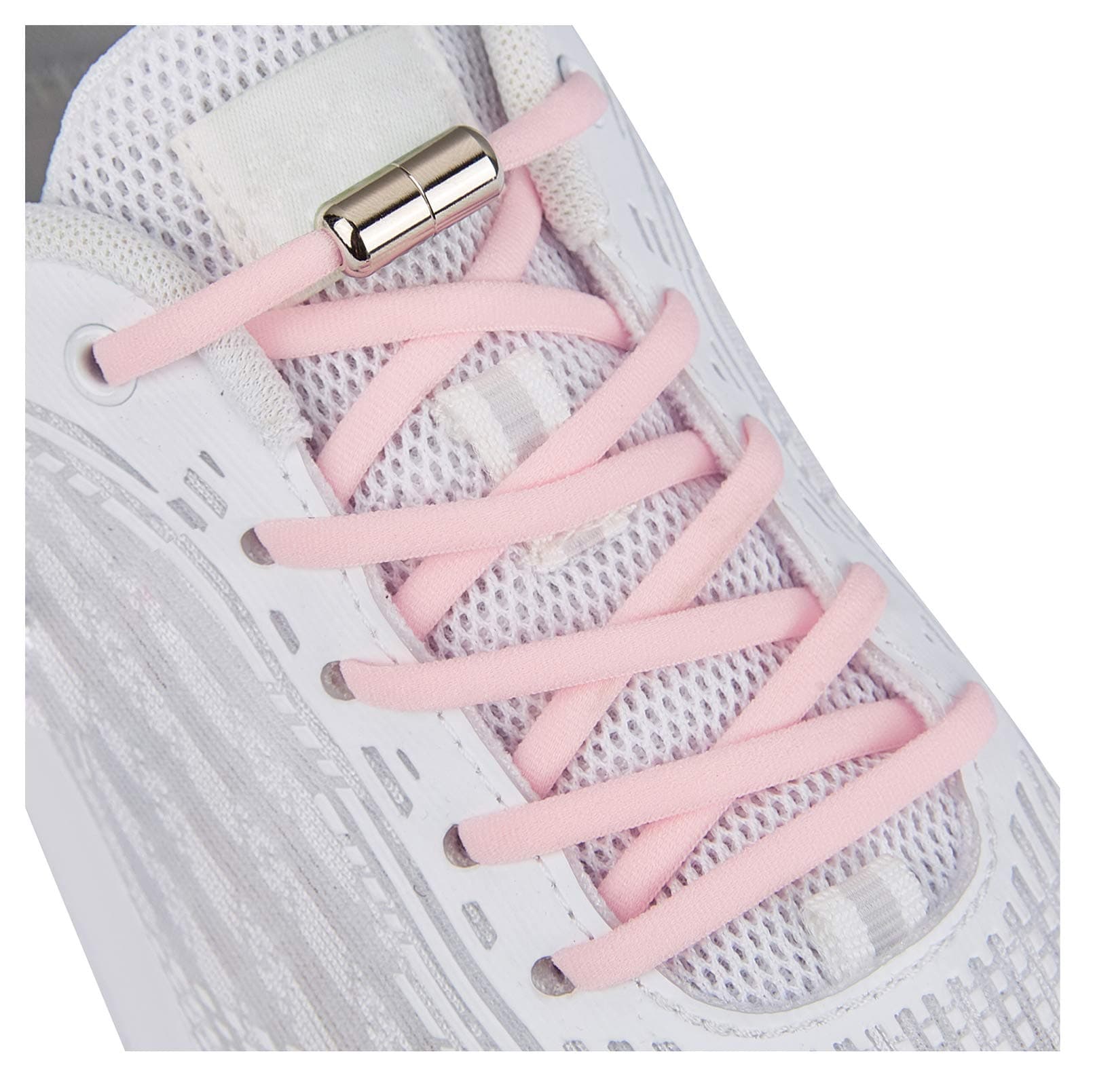 Elastic Shoe Laces for Kids and Adults Sneakers,Elastic No Tie Shoelaces