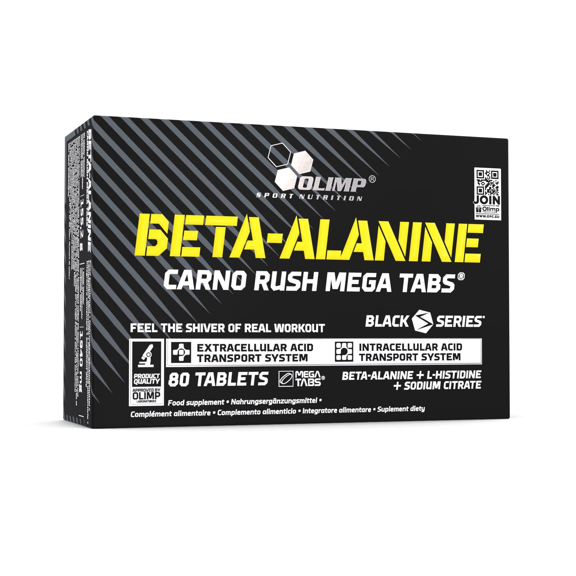 OLIMP BETA ALANINE CARNO RUSH MEGA TABS 80 TAB
