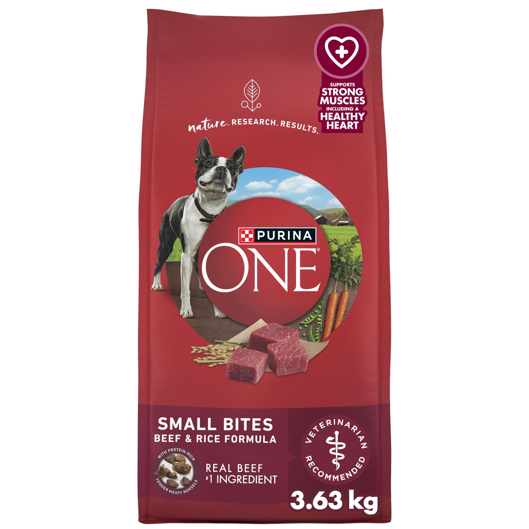 SmartBlend Small Bites Beef & Rice Formula Adult Dry Dog Food (3.63kg Bag)