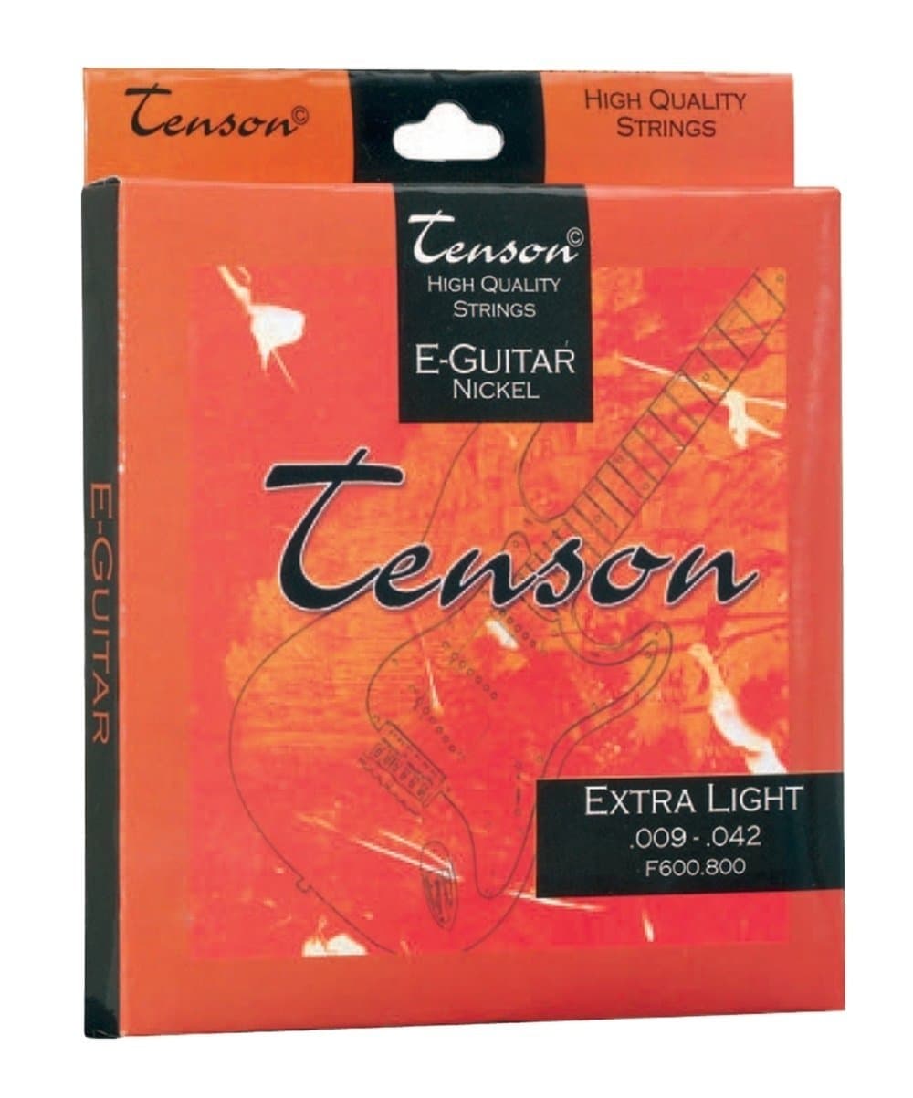 Tenson E-Guitar Nickel, Extra Light Top/Regular Bottom