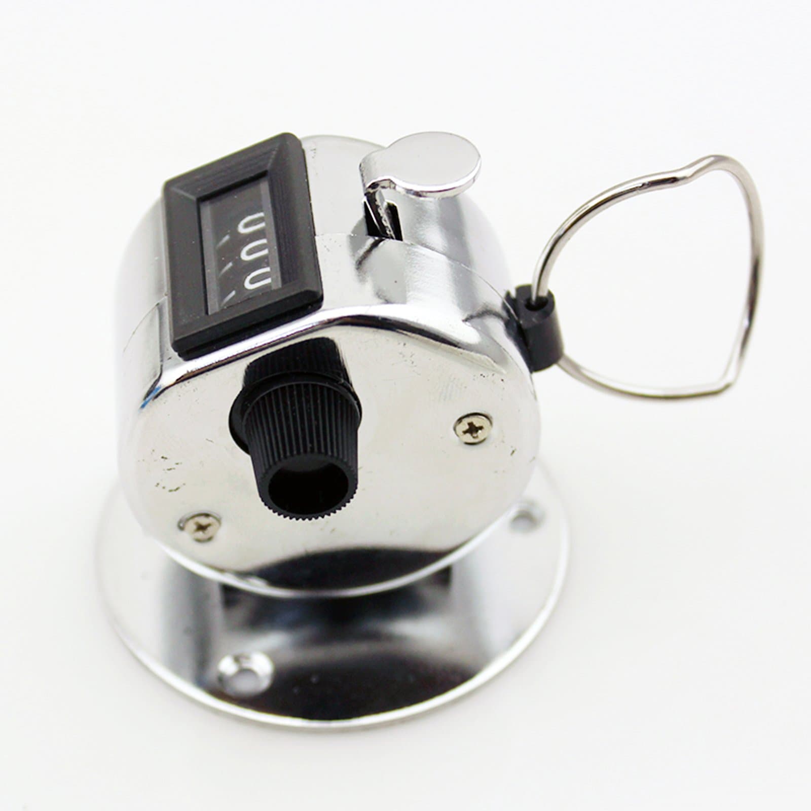 Globle 4 Digit Sport Manual Hand Tally Mechanical Palm Click Counter New