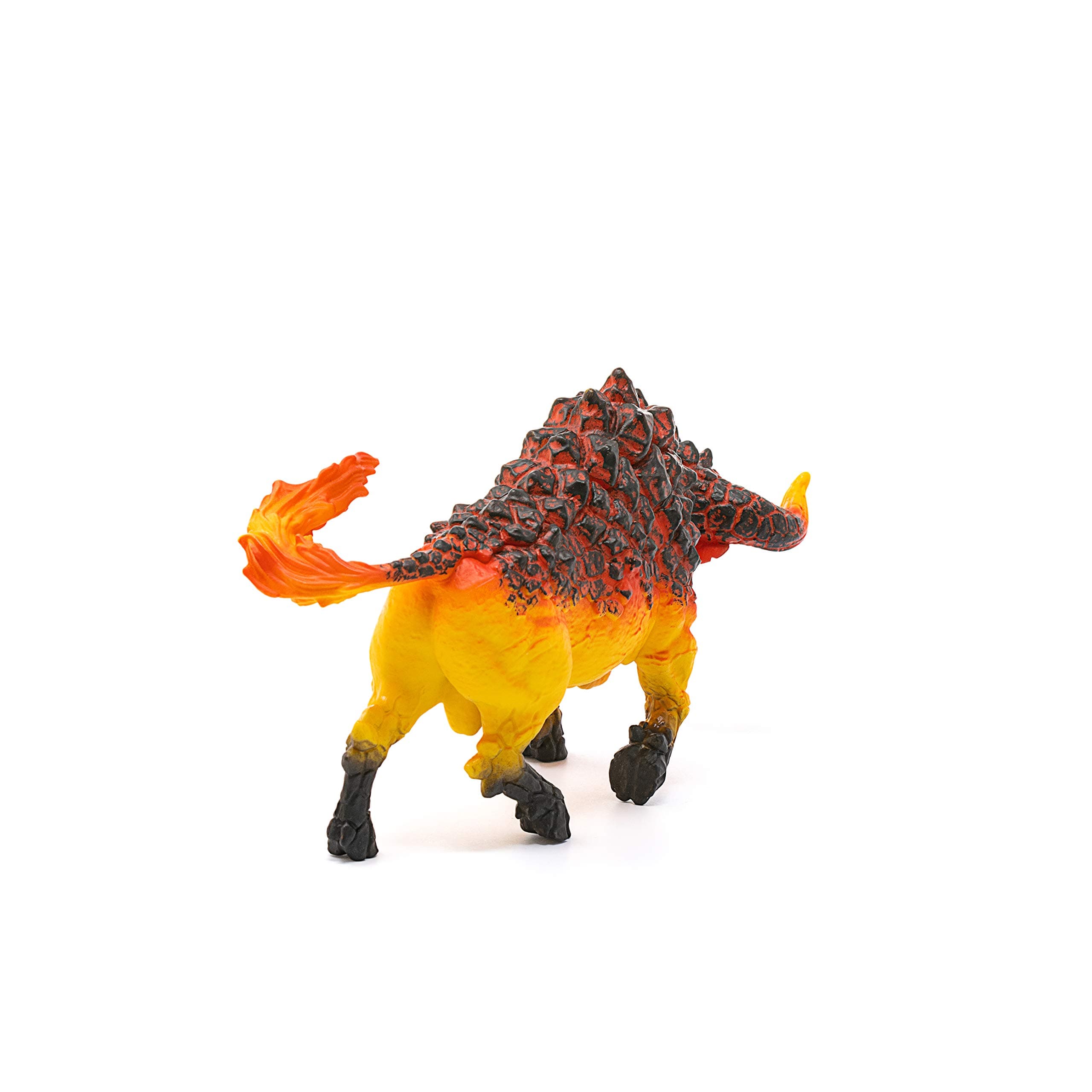 Schleich Eldrador Creatures Mythical Creatures Toys for Kids, Lava Monster Action Figure, Fire Bull, Ages 7+