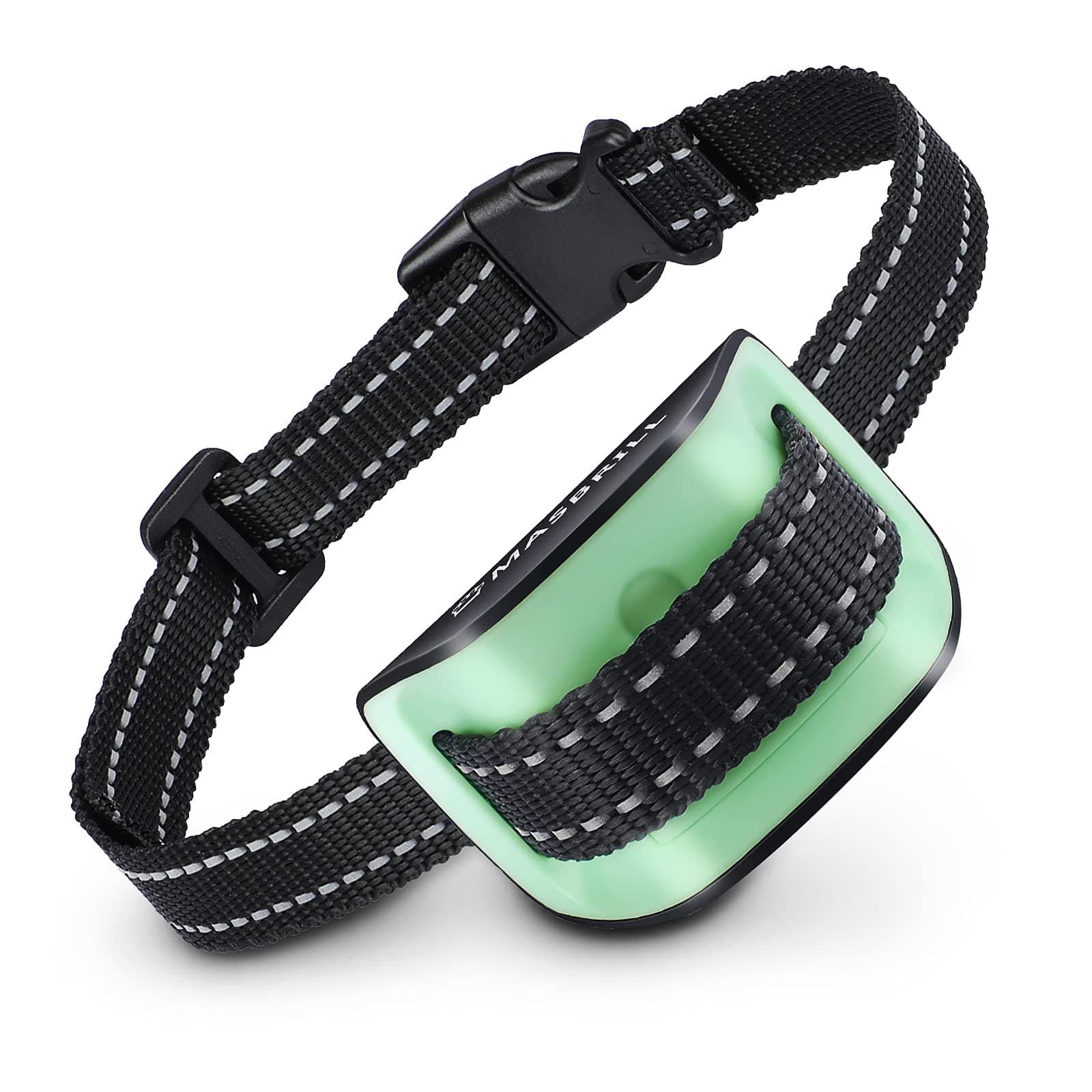 MASBRILL Small Dog Bark Collar,No Shock Anti Bark Collar for Small Dogs Stop Barking Vibration No Bark Collar for Tiny Puppy Small Medium Dogs
