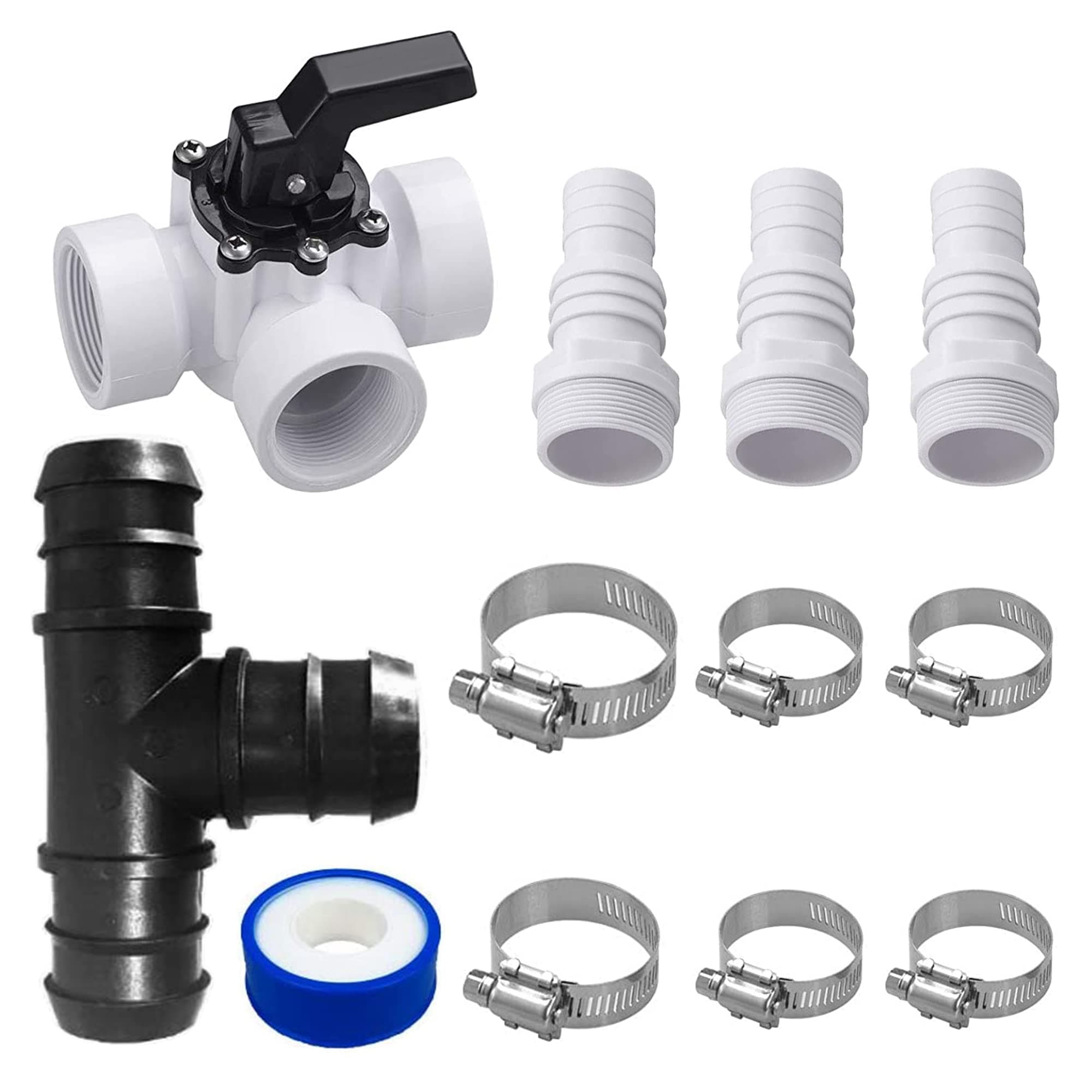 Well2wellness pool solar heating bypass set, pool