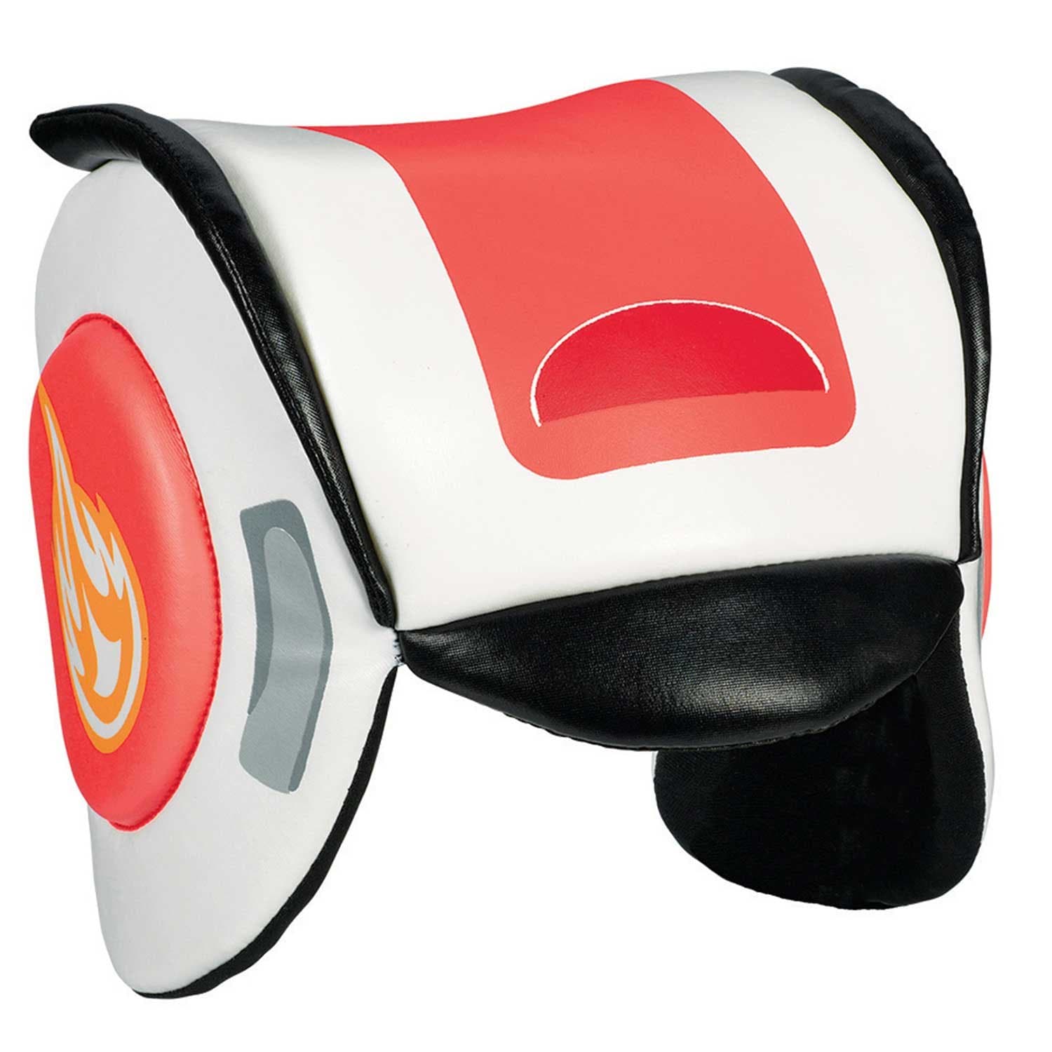 Amscan 396917 Blaze and the Monster Machines AJ Helmet Fabric Deluxe Hat White, 7 1/4" x 5 1/4"