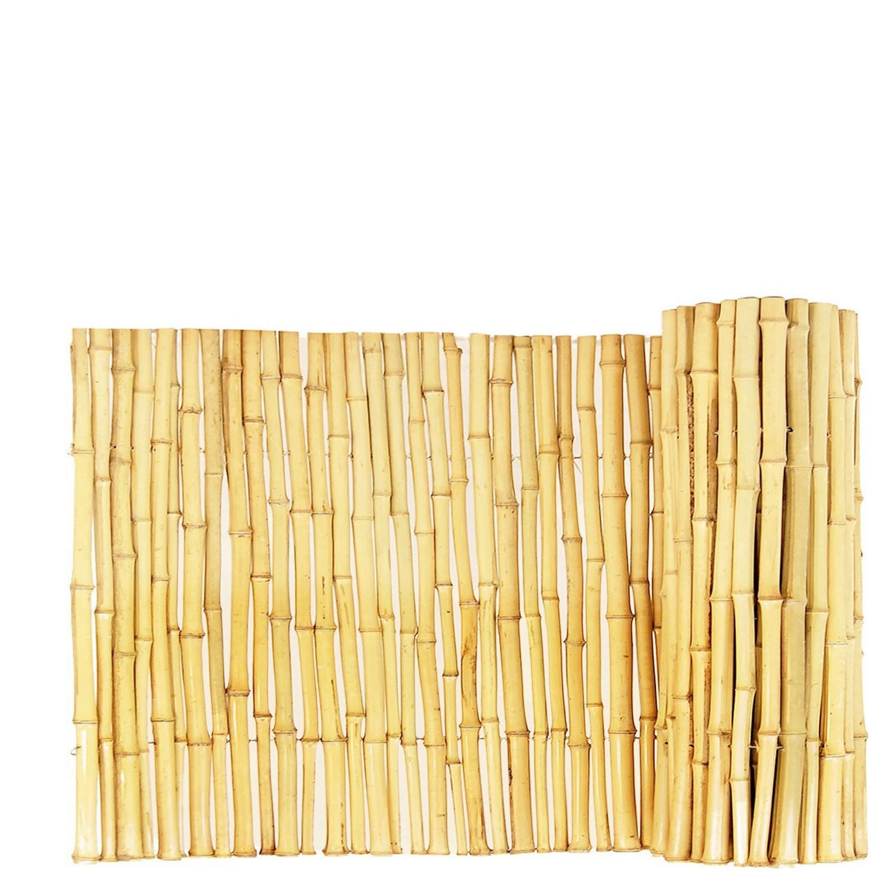 Backyard X-Scapes 21-N3BX Natural Bamboo Decorative Fence, 0.75 in D x 36 in H x 96 in L