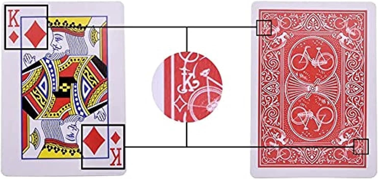 MOMOMAGE Marked Stripper Deck Playing Cards Playing Card Magic Toys, Party Game Card Tricks, Puzzle Toy Magic Cards, Magician's Simple Magic Cards