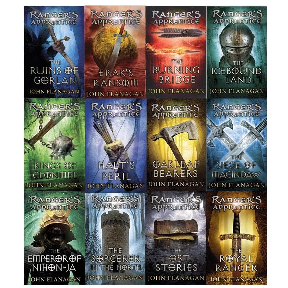John flanagan rangers apprentice series 11 books collection set