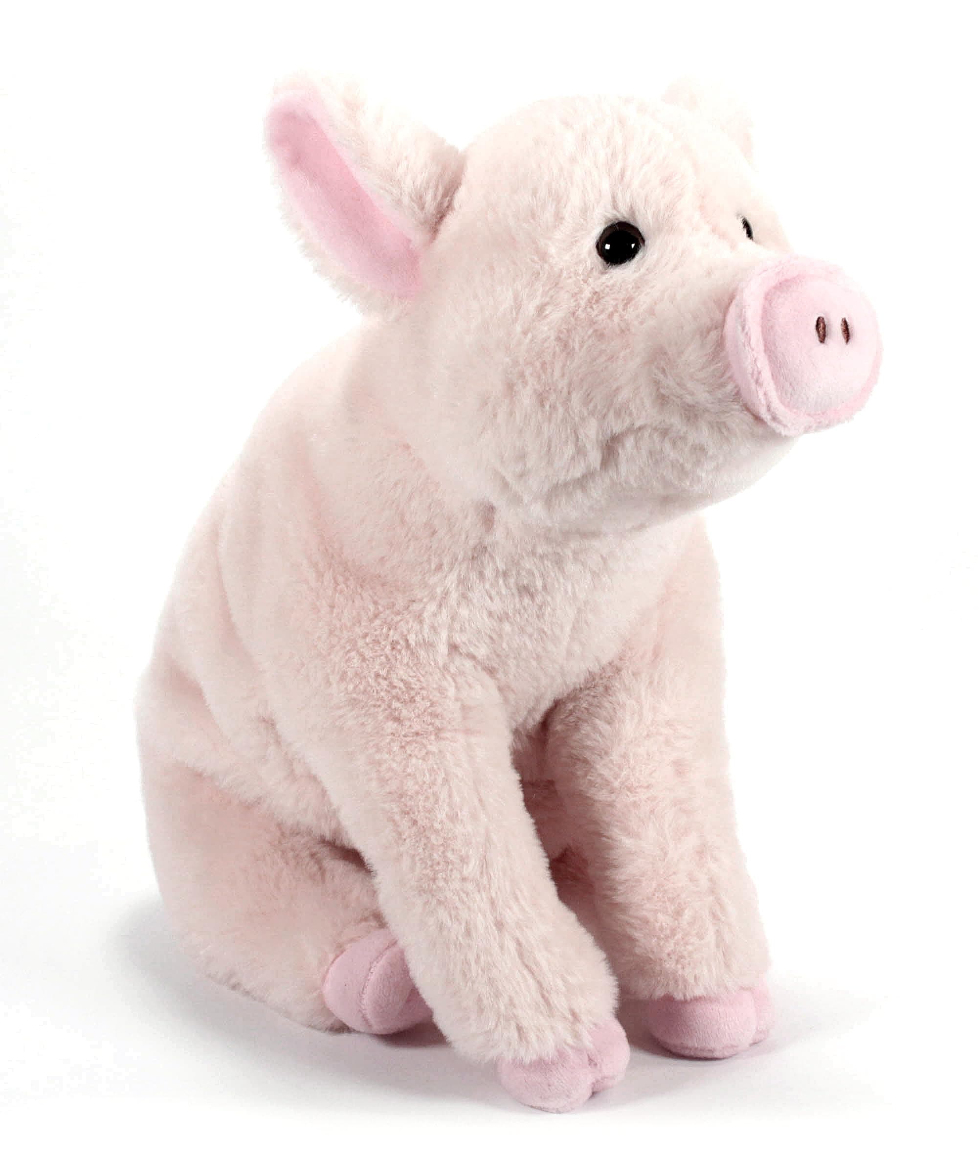 Pig Stuffed Animal Plushie, Gifts for Kids, Wild Onez Farm Animals, Pig Plush Toy 12 inches