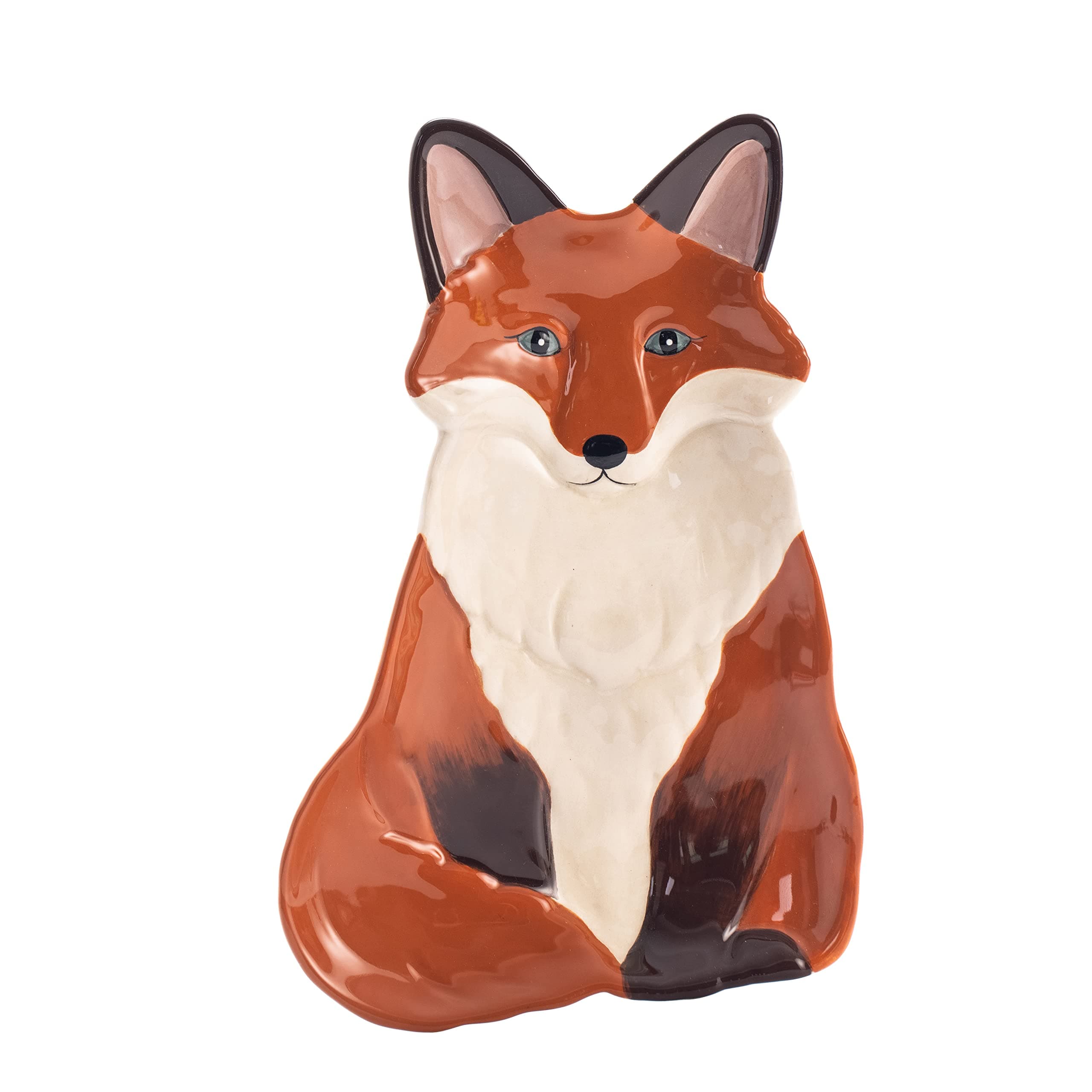 Fox Ceramic Spoon Rest, Microwave and Dishwasher Safe