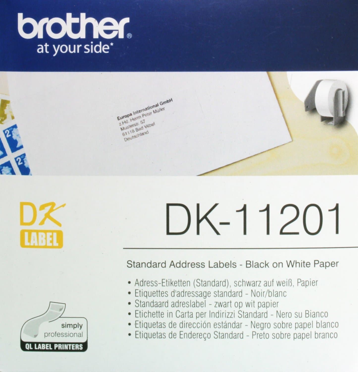 Brother DK-11201 29X90mm Standard Address Label
