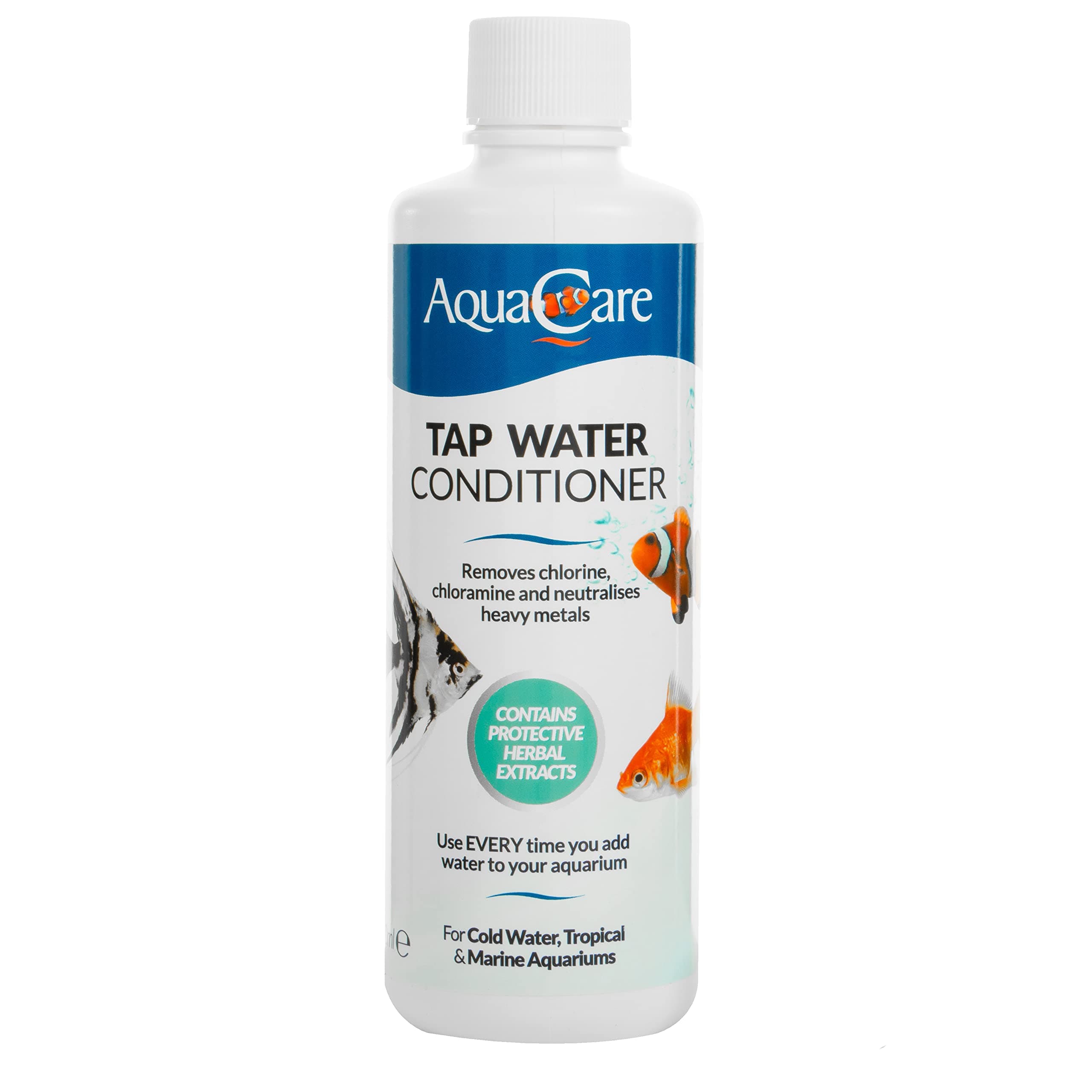 Tap Water Conditioner For Freshwater Aquariums (240 ml) Keep Your Fish Safe By Quickly Removing Harmful Toxins Before Adding Water To Your Fish Tank