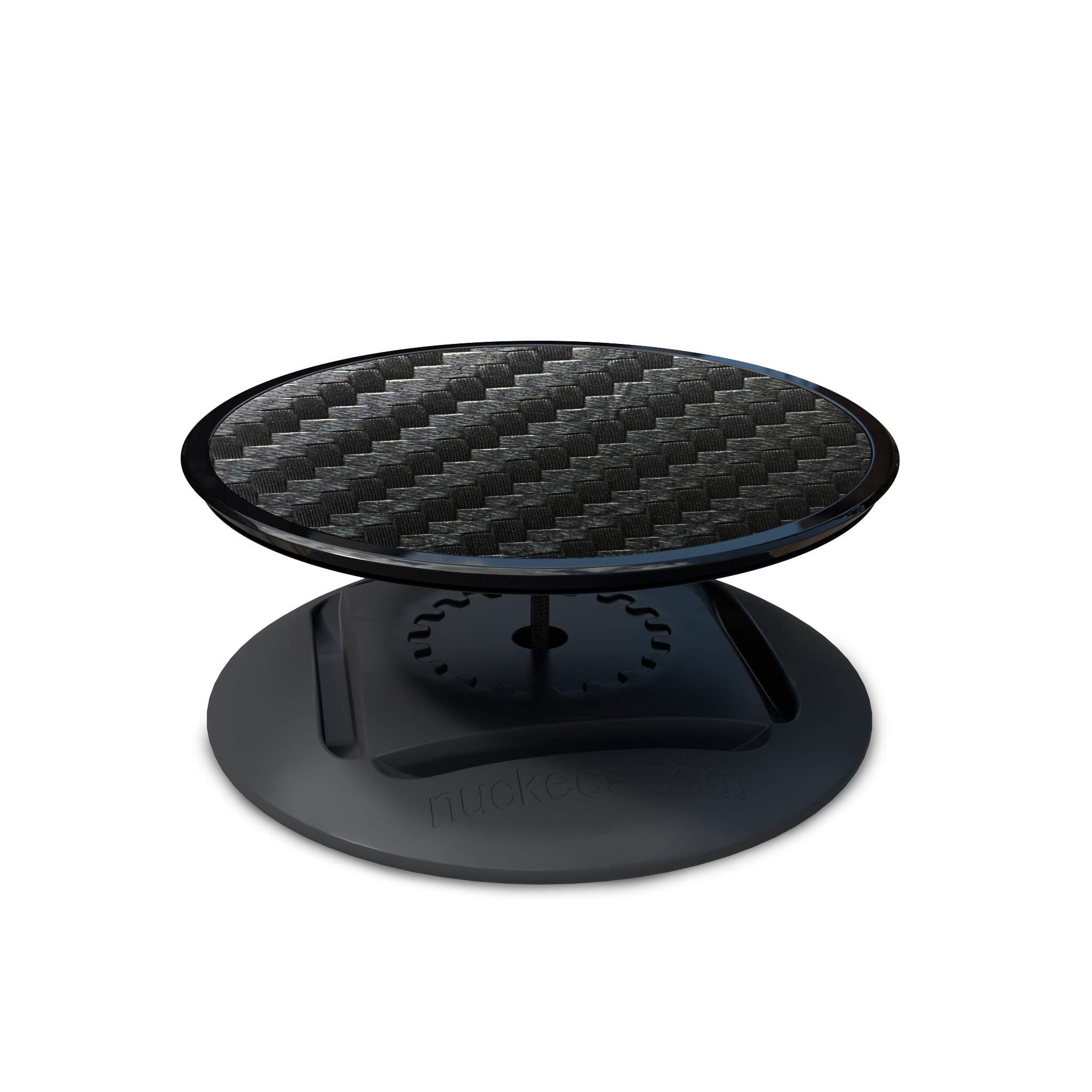 – The only phone grip & stand with collapsible magnetic-lock, 4-way horizontal and vertical stand and patented SnugHug technology to fit any size hand – Carbon Fiber Black