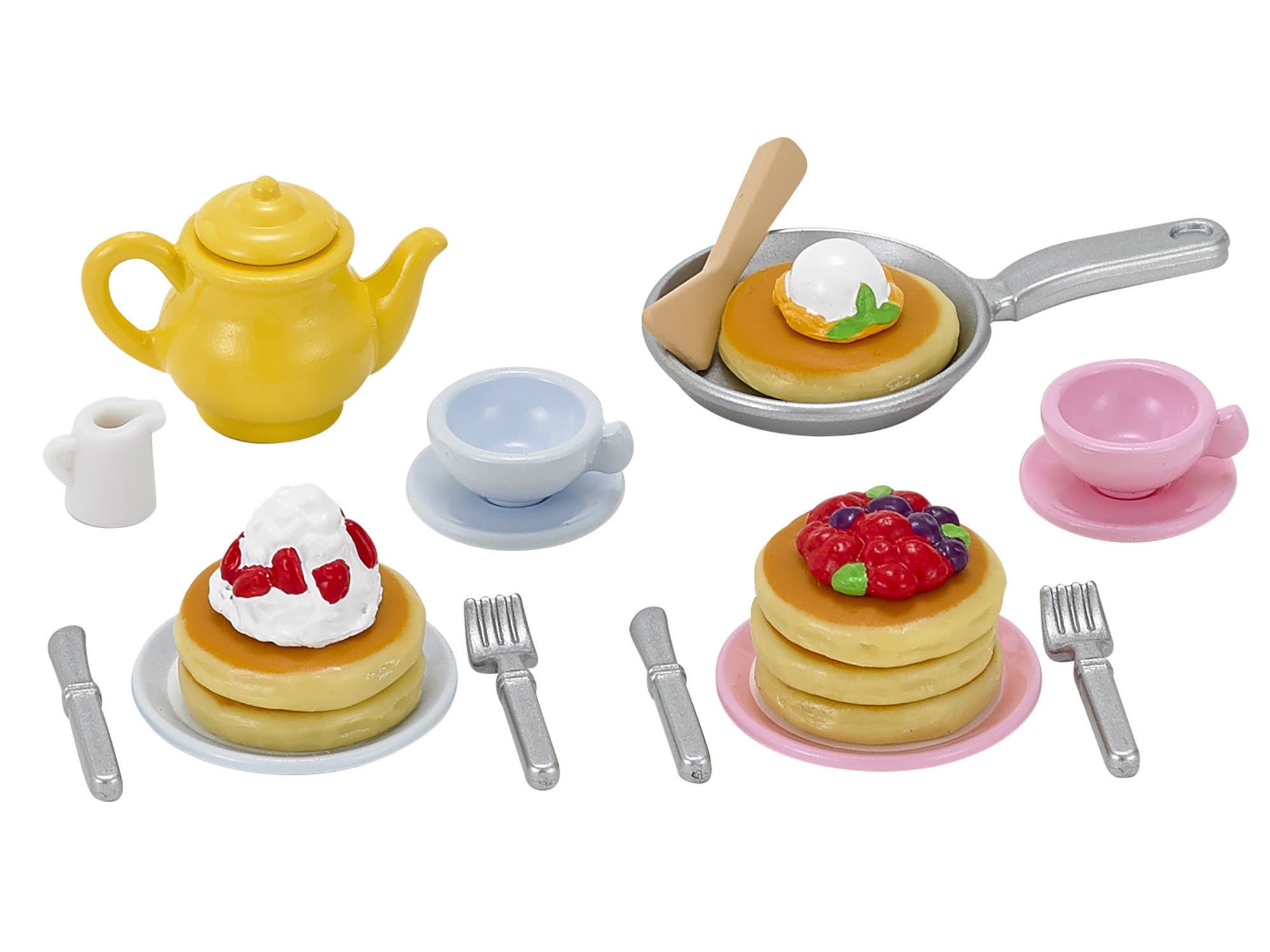 1 X Sylvanian Families Furniture fluffy pancake set