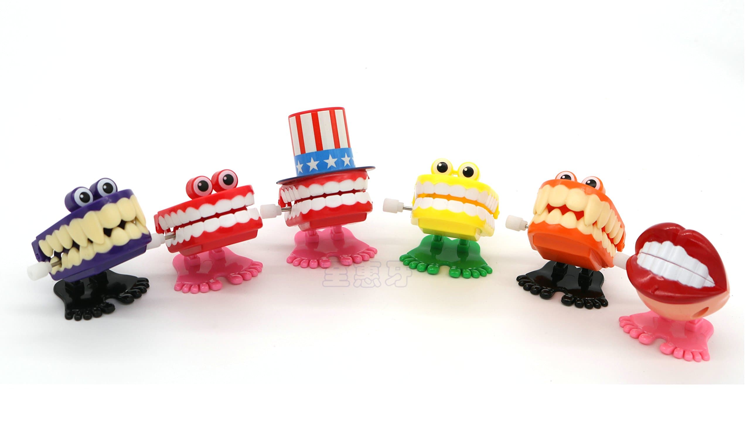 Dental Clinic Gift Present for Kids Dental Decoration Adorable Jumping Teeth(7pcs