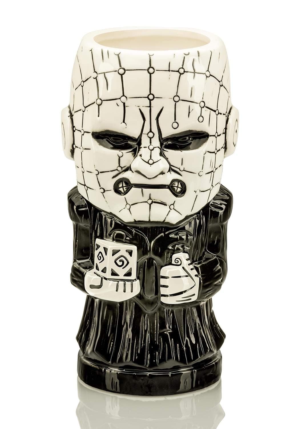 JUSTSWAGDDEEFF Hellraiser Geeki Tikis Pinhead Mug | Ceramic Tiki Style Cup | Holds 26 Ounces