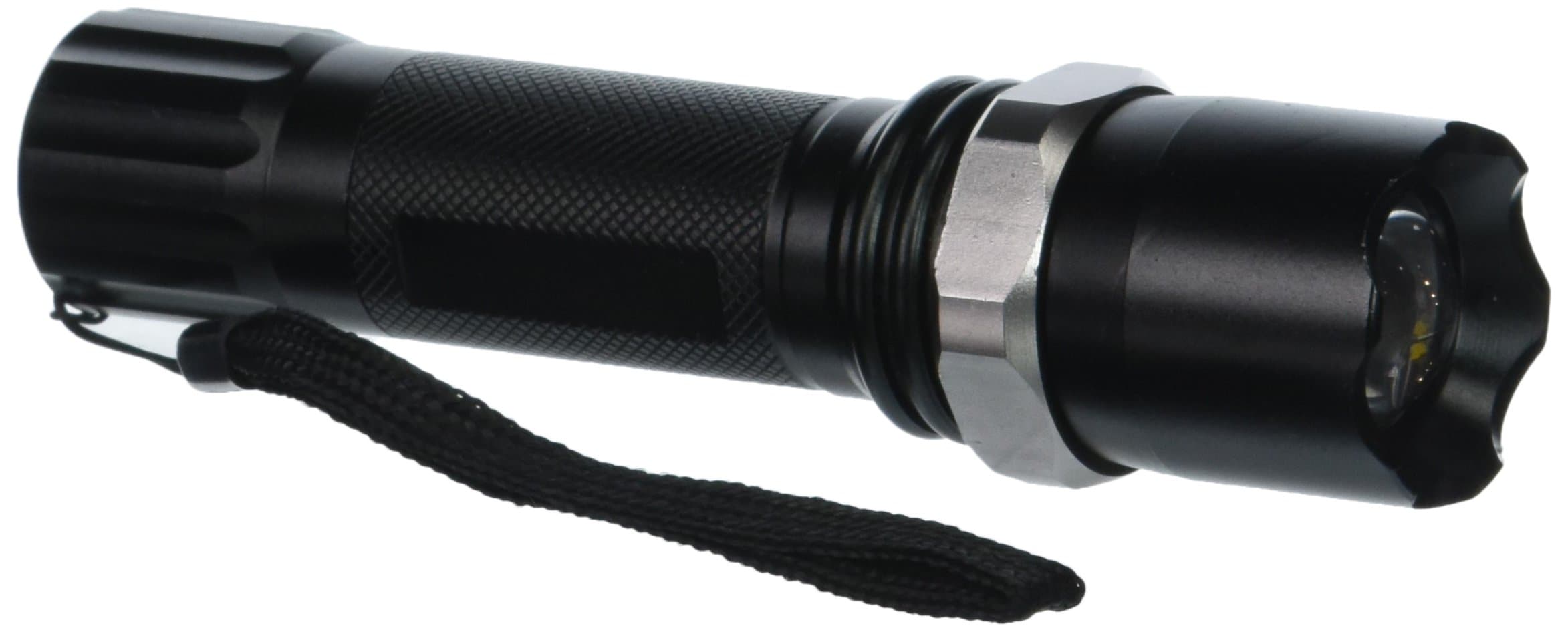 Zeeray Automotive 29701 6.5" Aircraft Aluminum Grade LED Flashlight with Glass Hammer