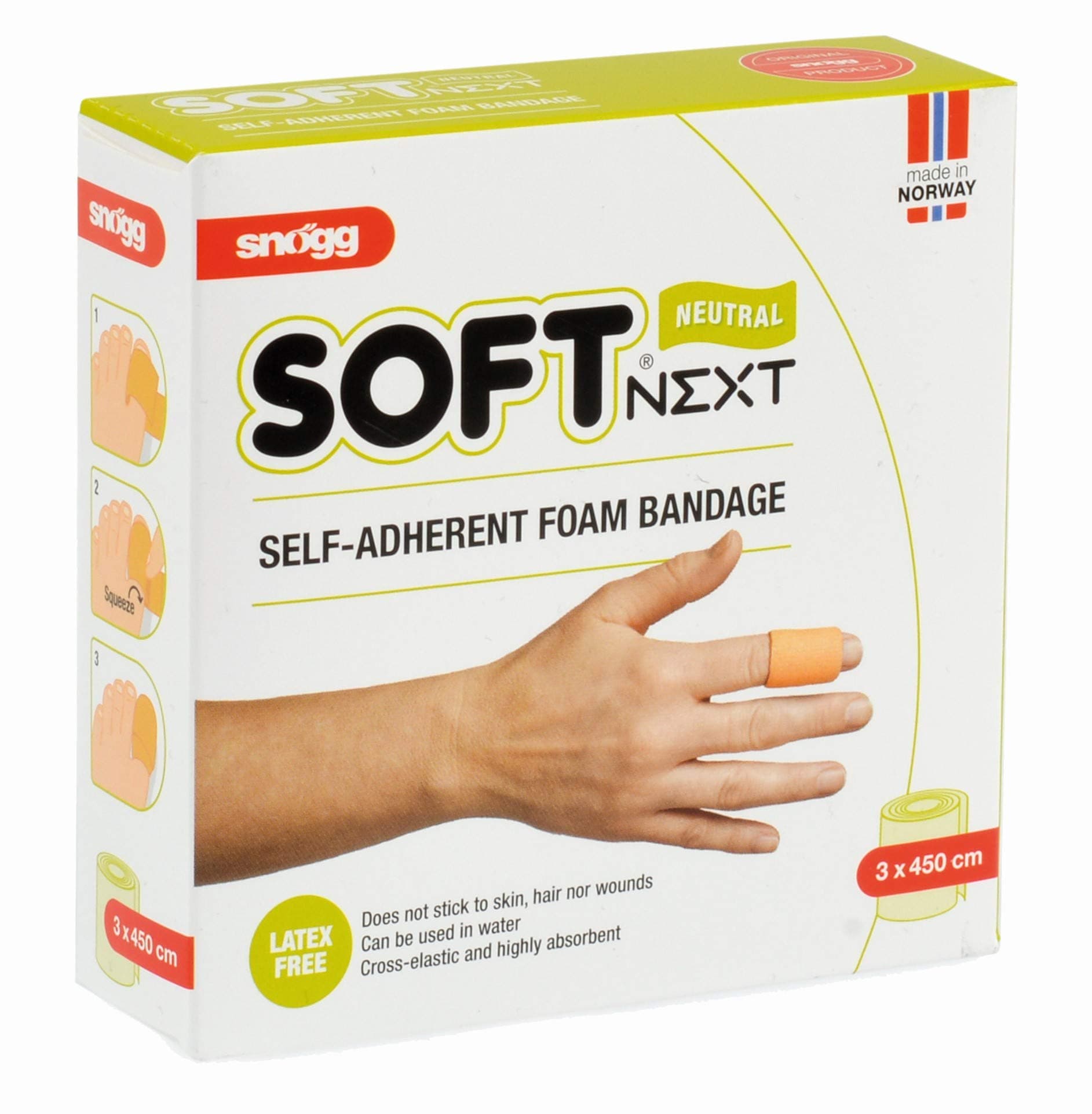 Snogg Soft Next Plaster, Neutral 3cm x 4.5m