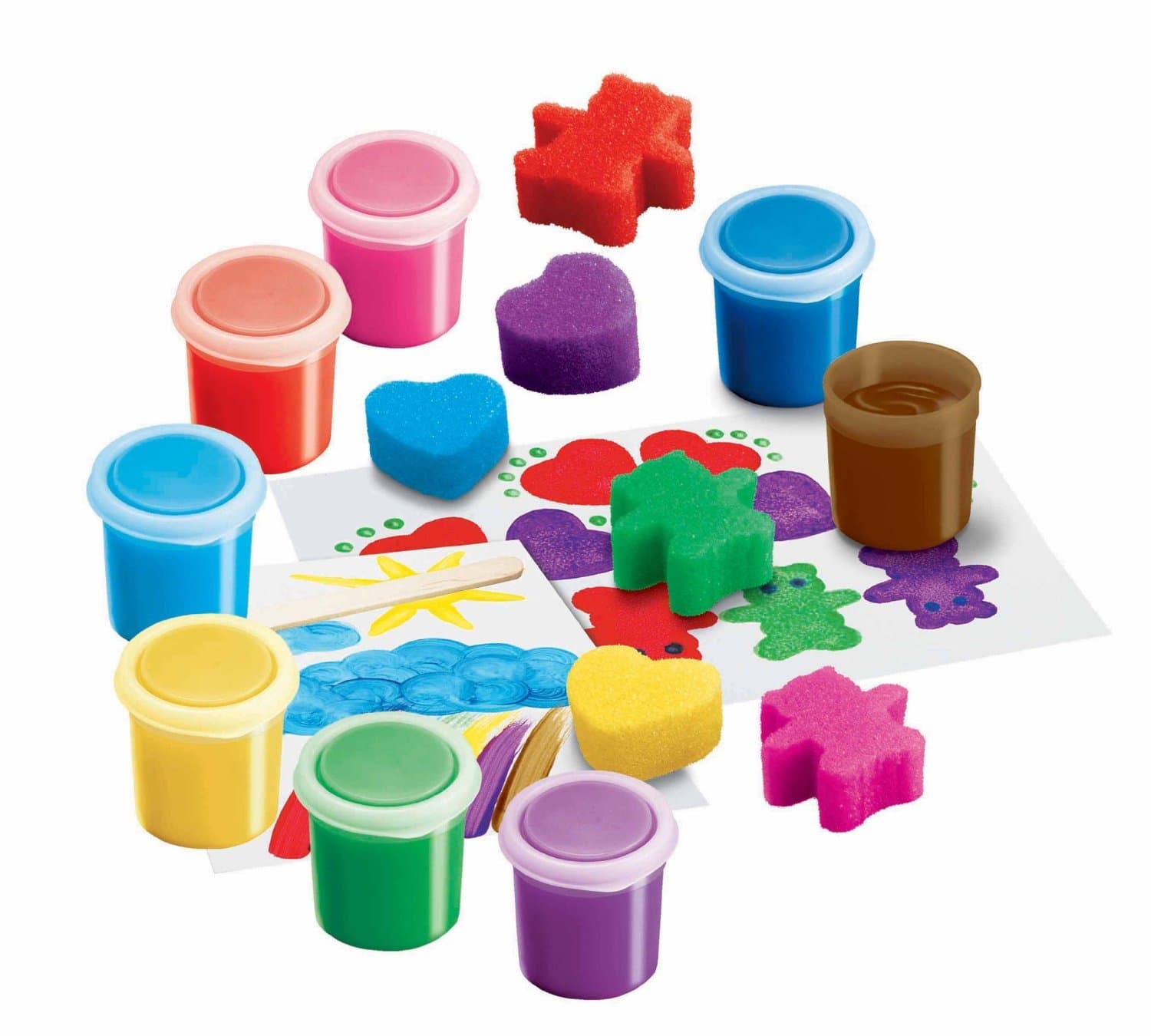 RoseArt Funtastic Fingerpaint Activity Kit