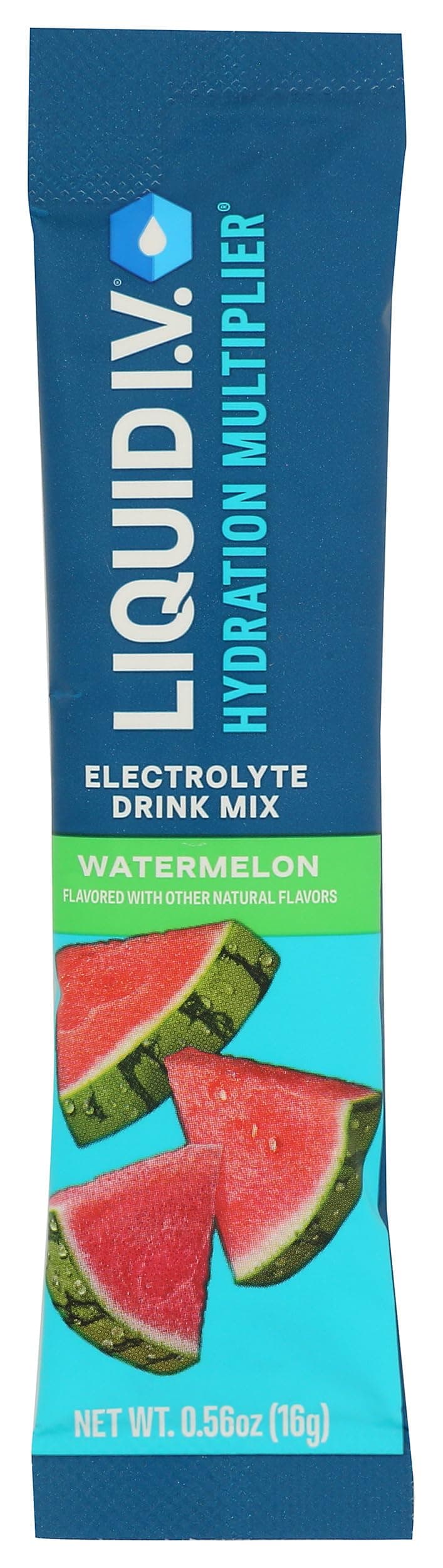 Liquid I.V. IV Watermelon Hydration Drink Mix Single, 0.56 OZ