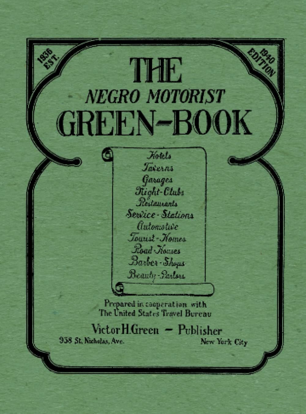 The Motorist Green-Book: 1940 Facsimile Edition Paperback