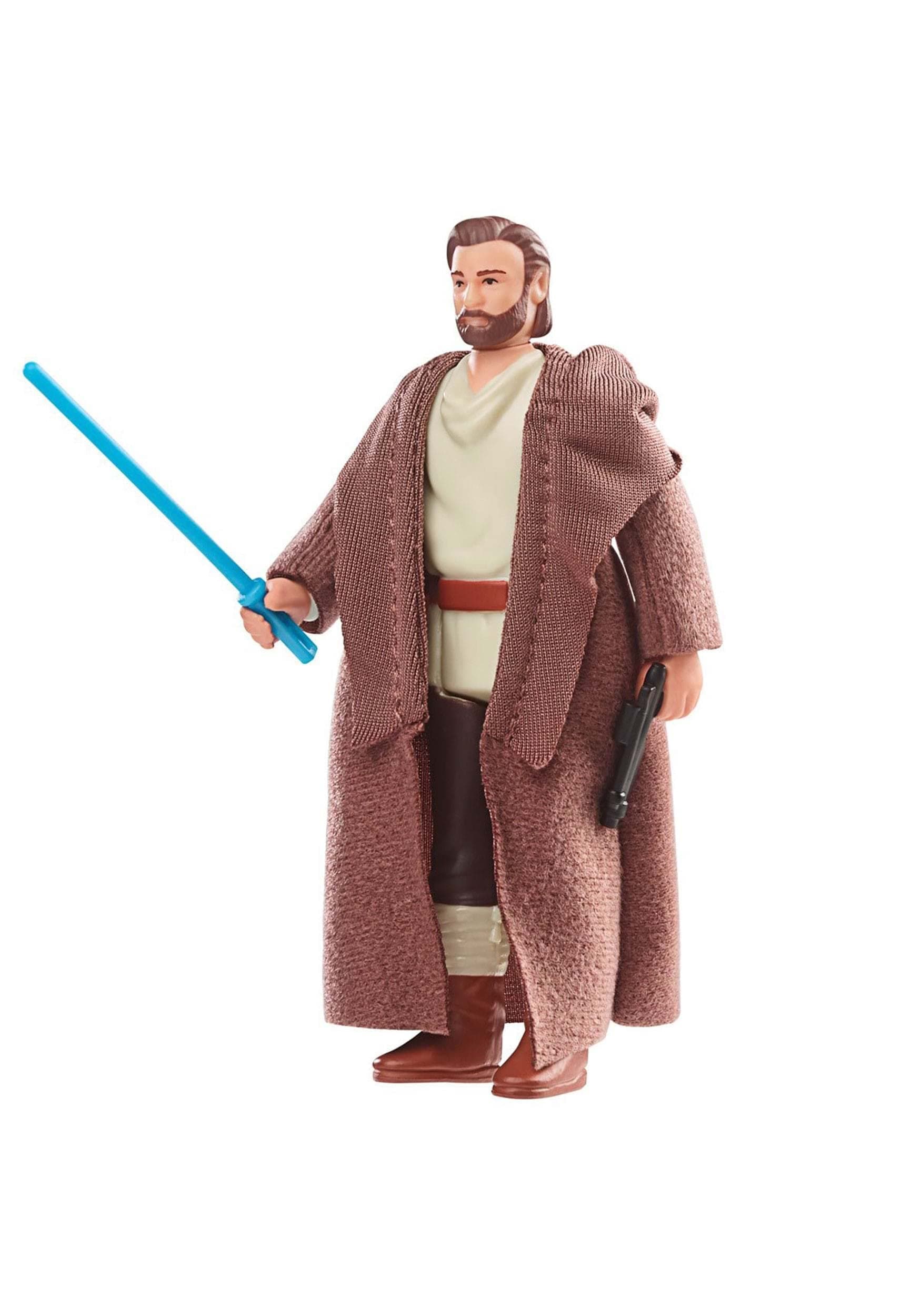Retro Collection OBI-Wan Kenobi (Wandering Jedi) Toy 3.75-Inch-Scale OBI-Wan Kenobi Figure, Toys for Kids Ages 4 and Up