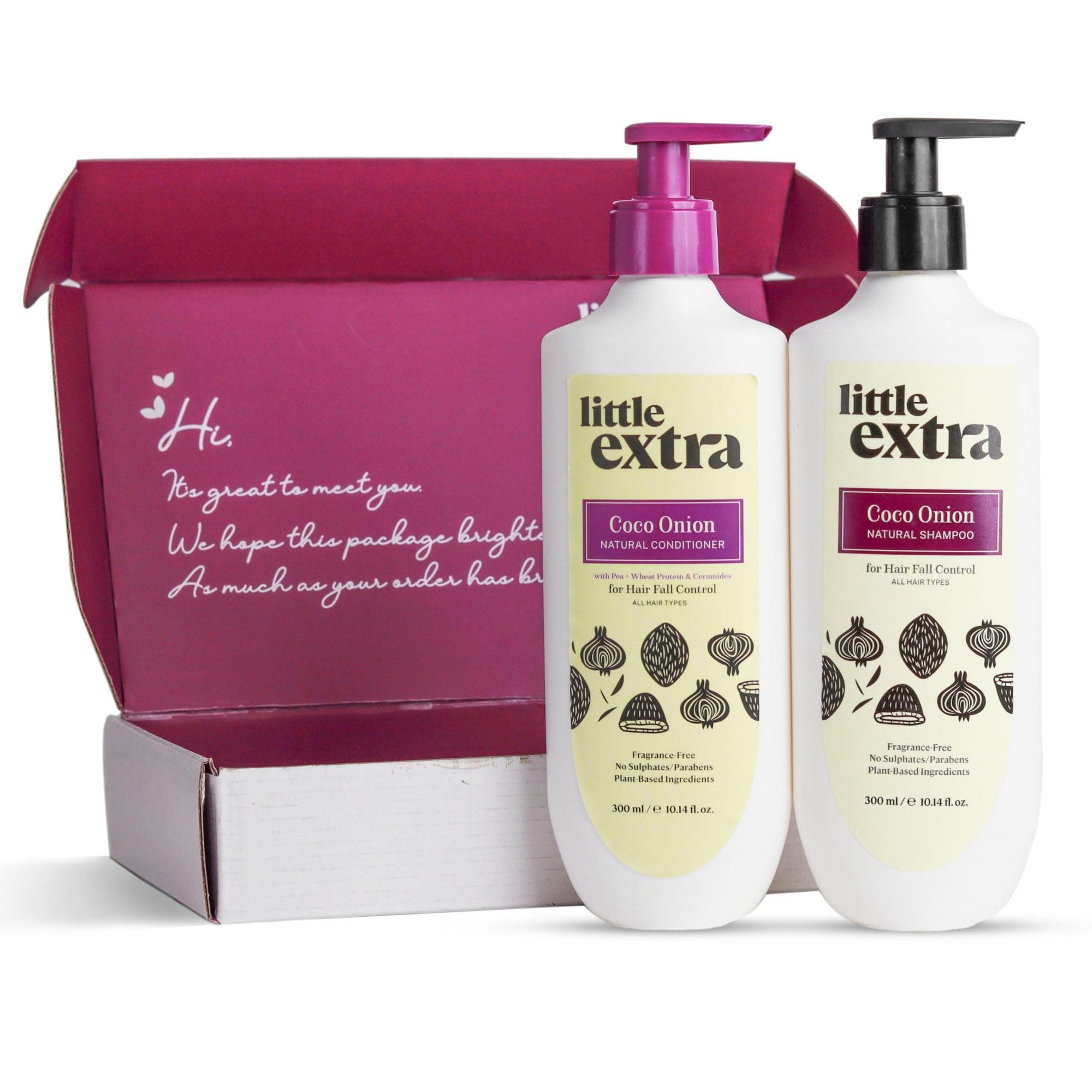 Coco Onion Shampoo + Conditioner Combo (300+300ML)